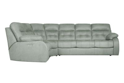 Модульный угловой диван-кровать Рей с тумбой электрический реклайнер