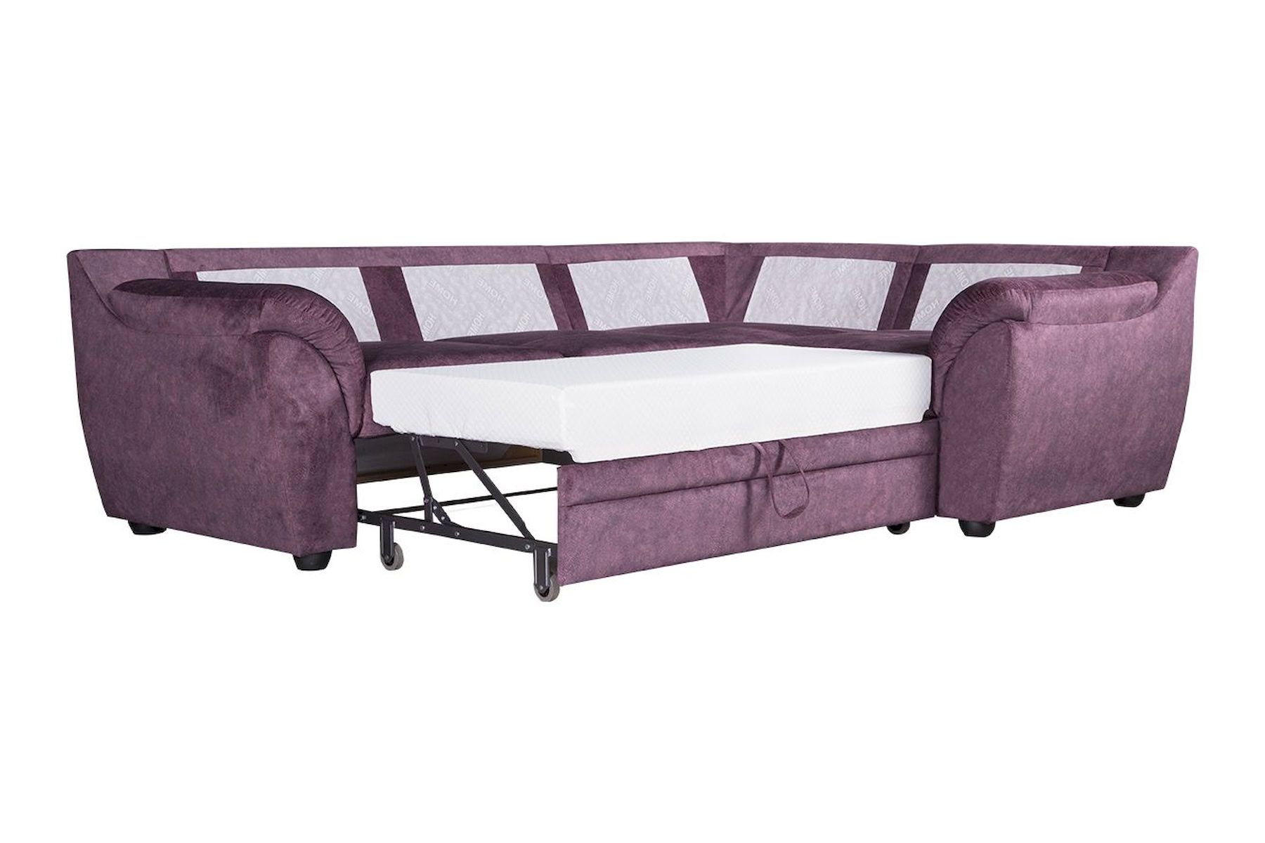 Угловой диван-кровать Атлантик с тумбой