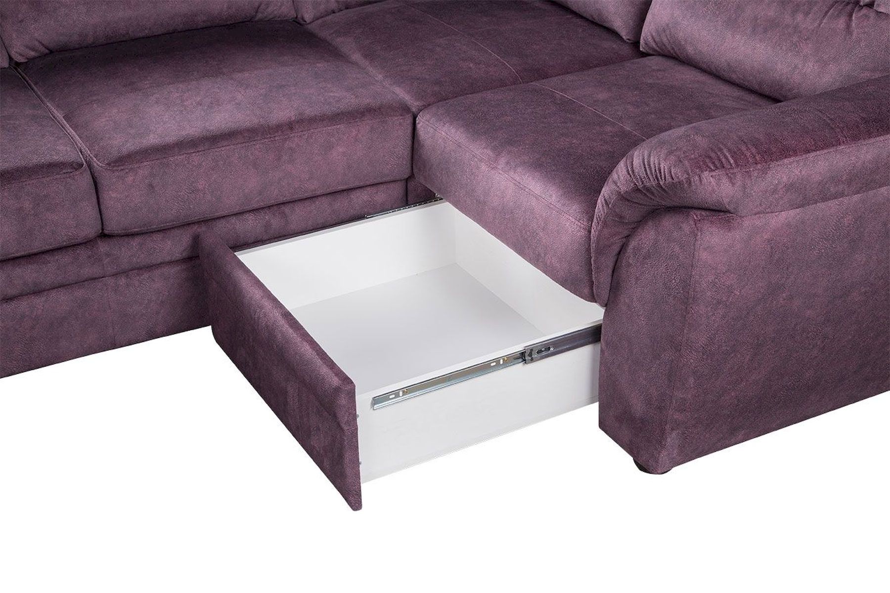 Угловой диван-кровать Атлантик с тумбой