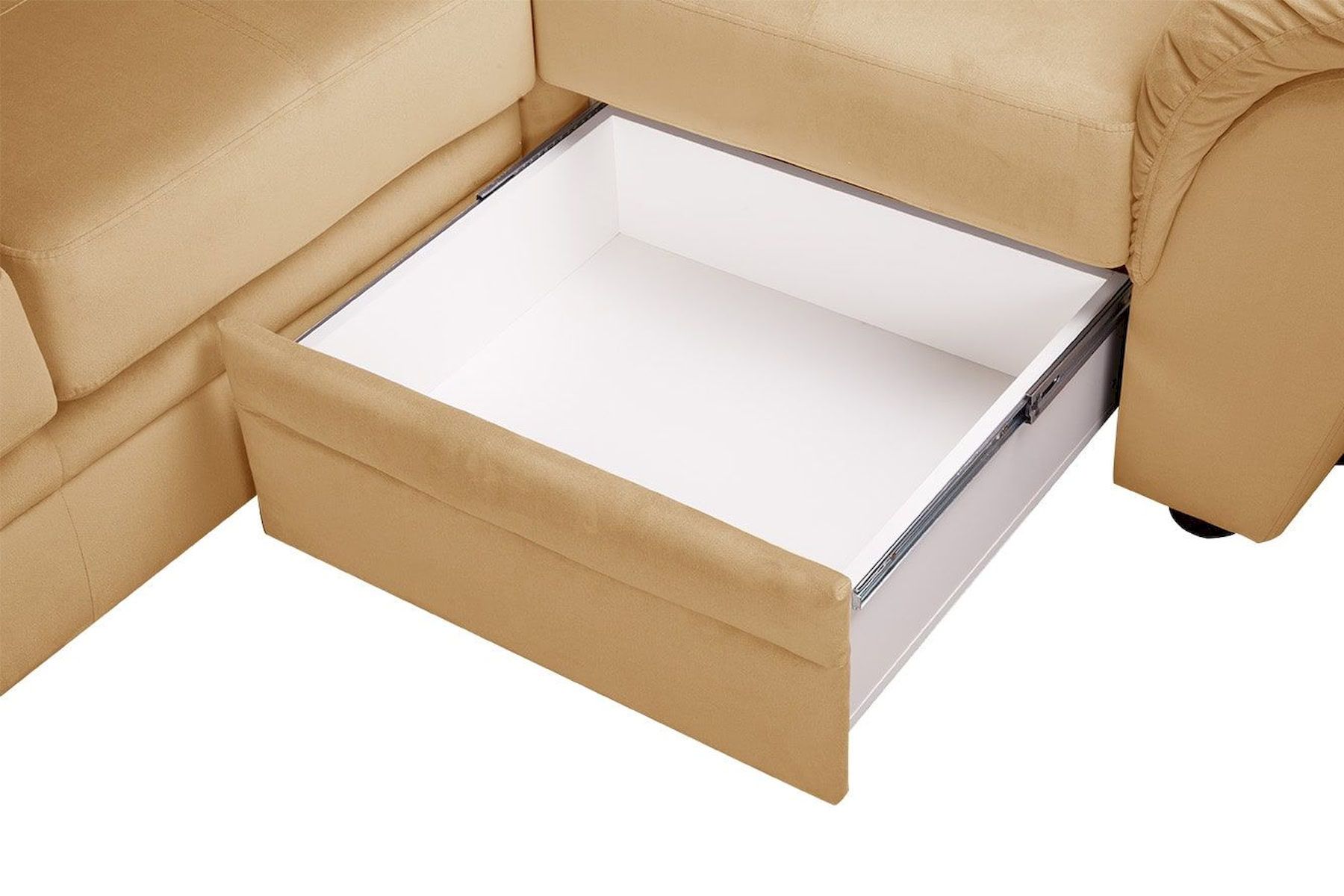 Угловой диван-кровать Атлантик с тумбой