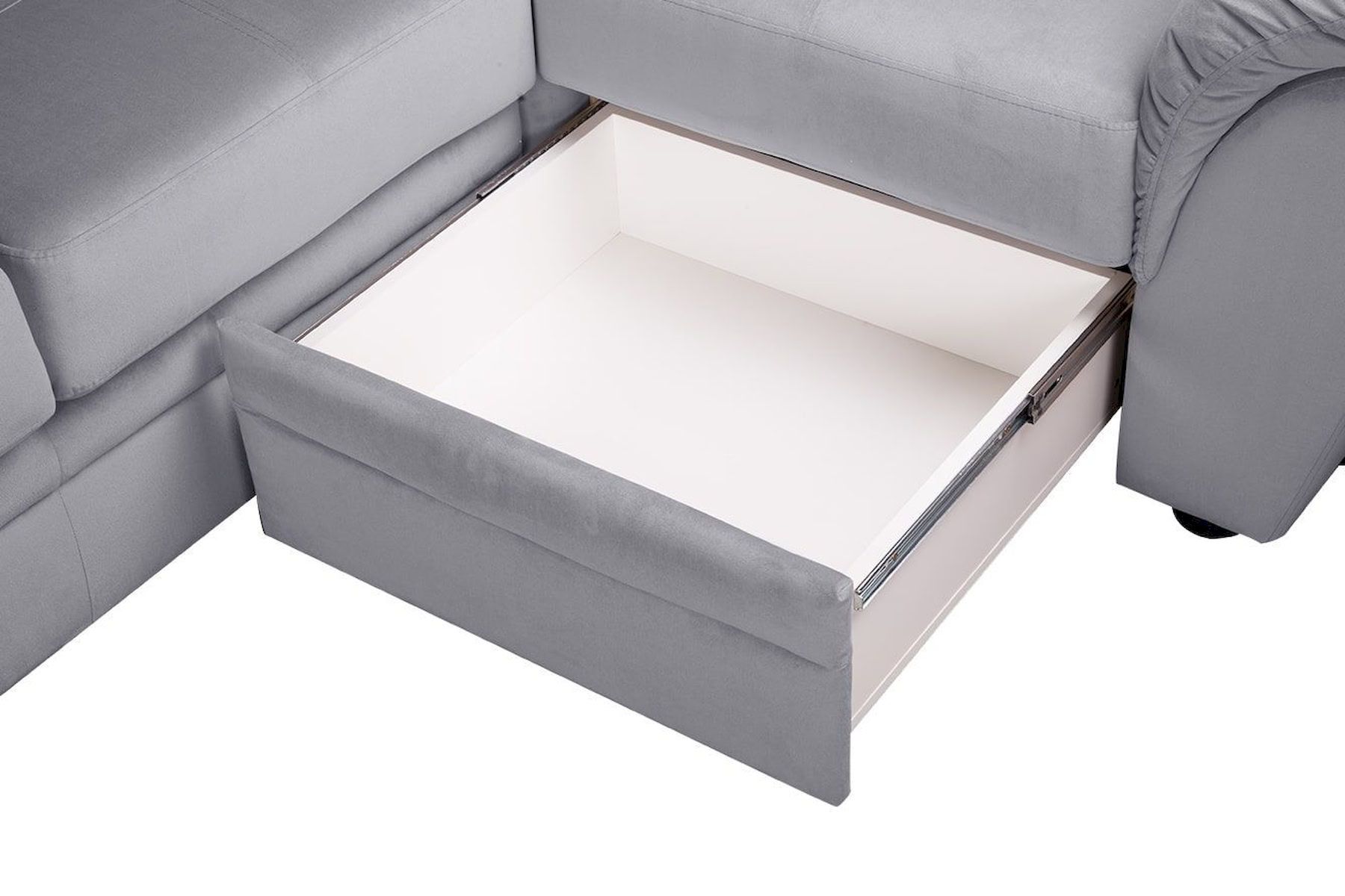 Угловой диван-кровать Атлантик с тумбой