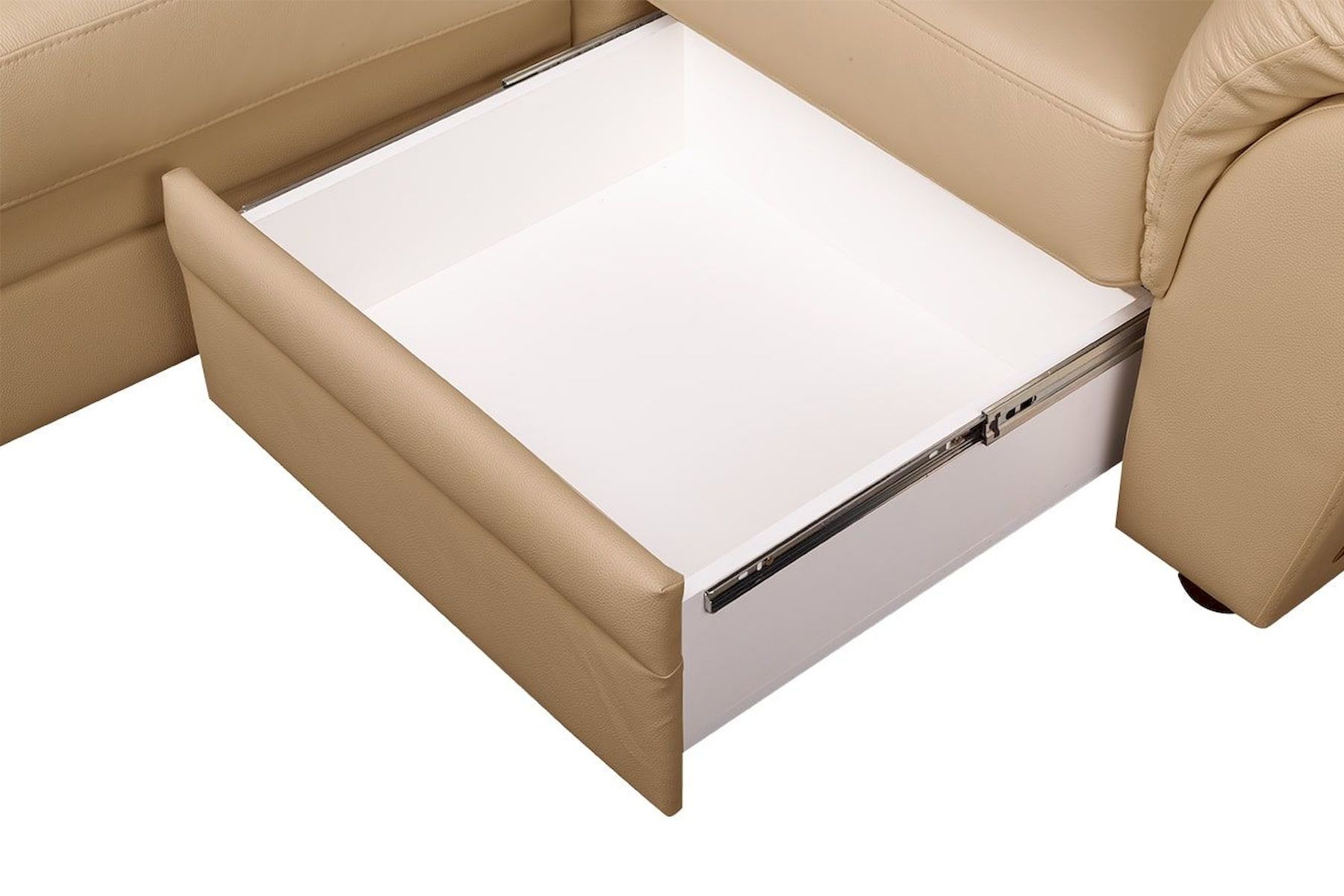 Угловой диван-кровать Атлантик с тумбой