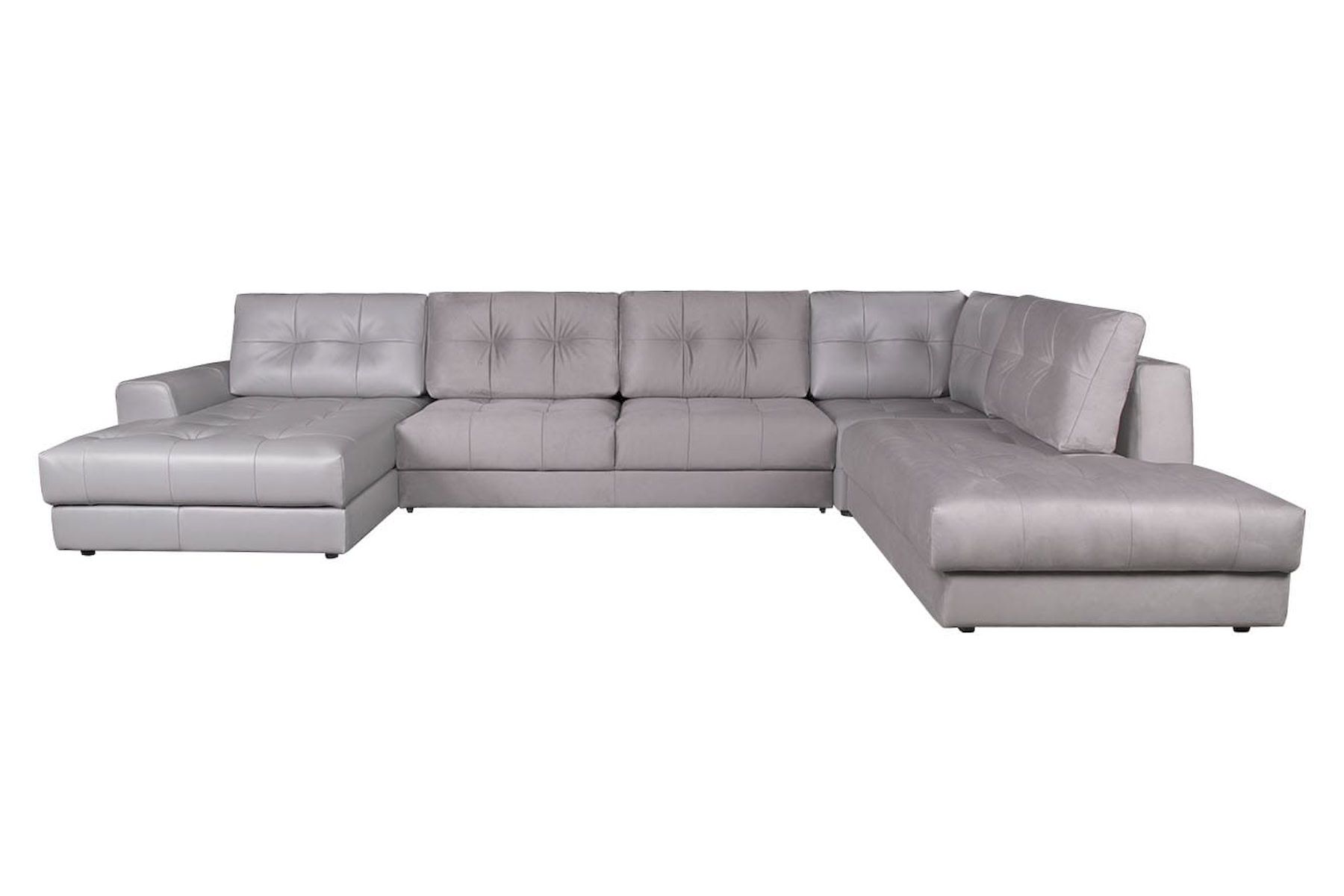 Модульный угловой диван-кровать Брайтон канапе с отоманкой