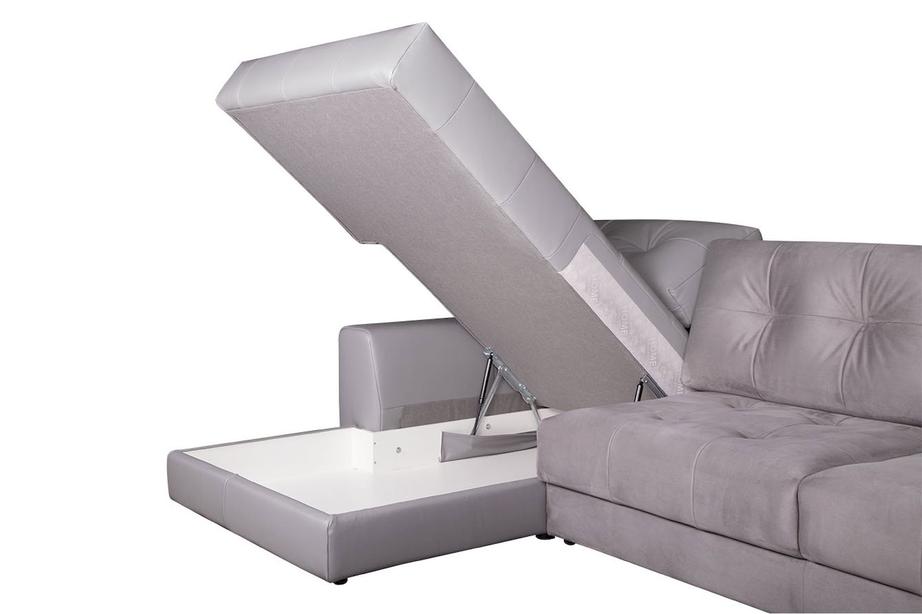 Модульный угловой диван-кровать Брайтон канапе с отоманкой