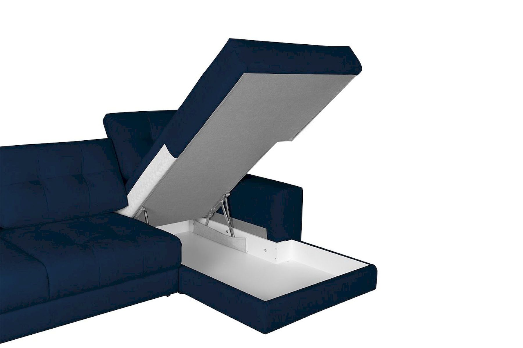 Модульный угловой диван-кровать Брайтон с канапе