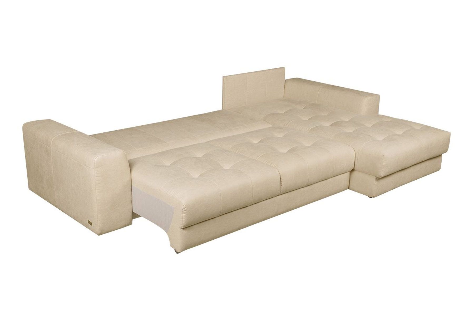 Модульный угловой диван-кровать Брайтон с канапе