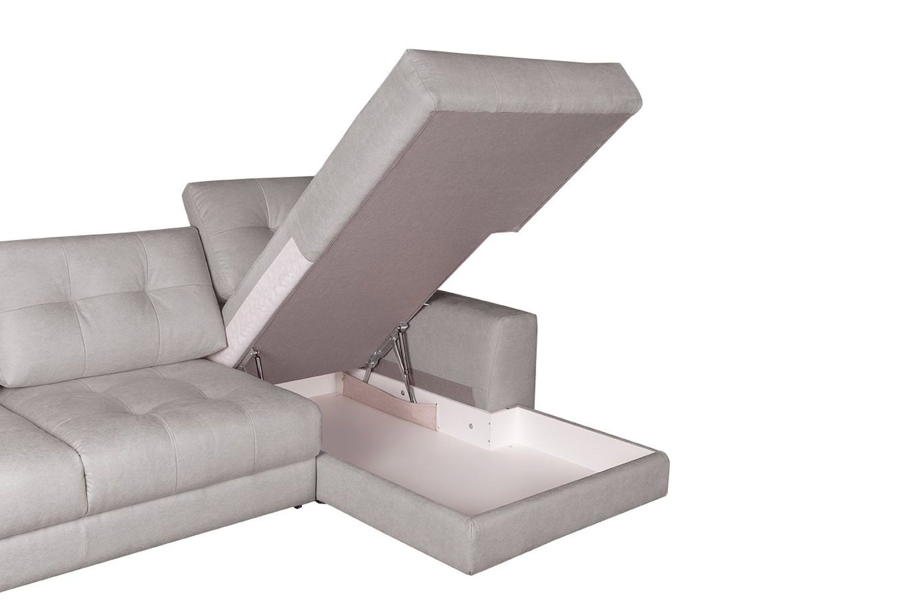 Модульный угловой диван-кровать Брайтон с канапе