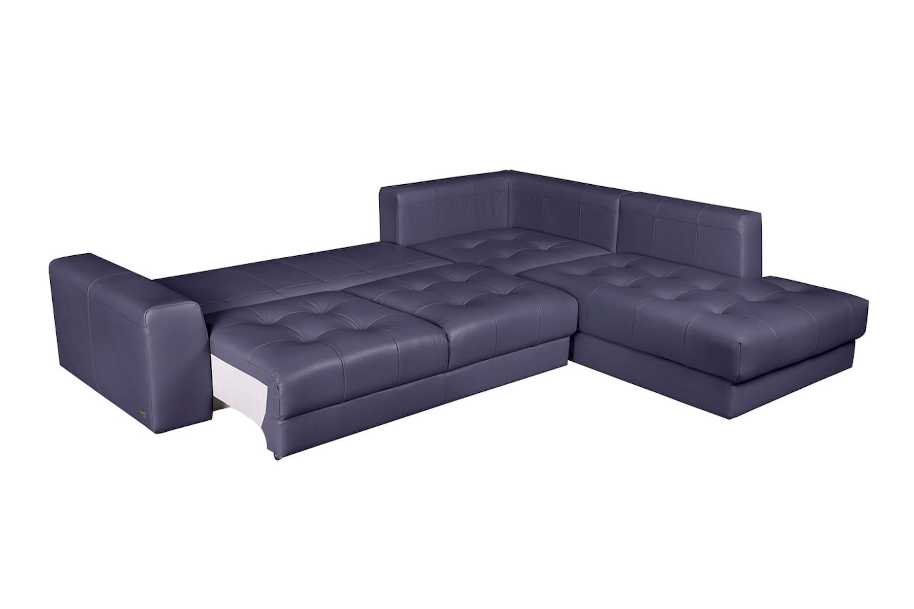 Модульный угловой диван-кровать Брайтон с оттоманкой