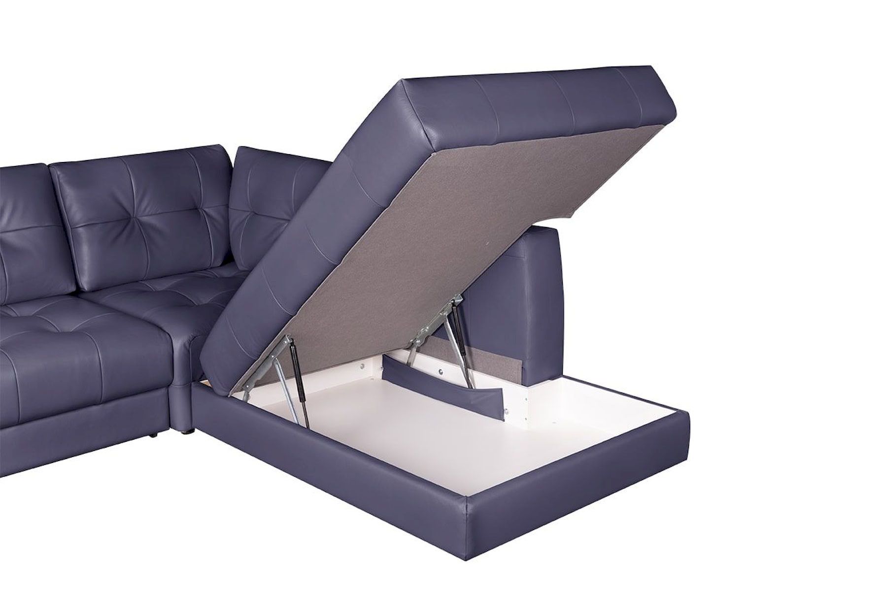 Модульный угловой диван-кровать Брайтон с оттоманкой