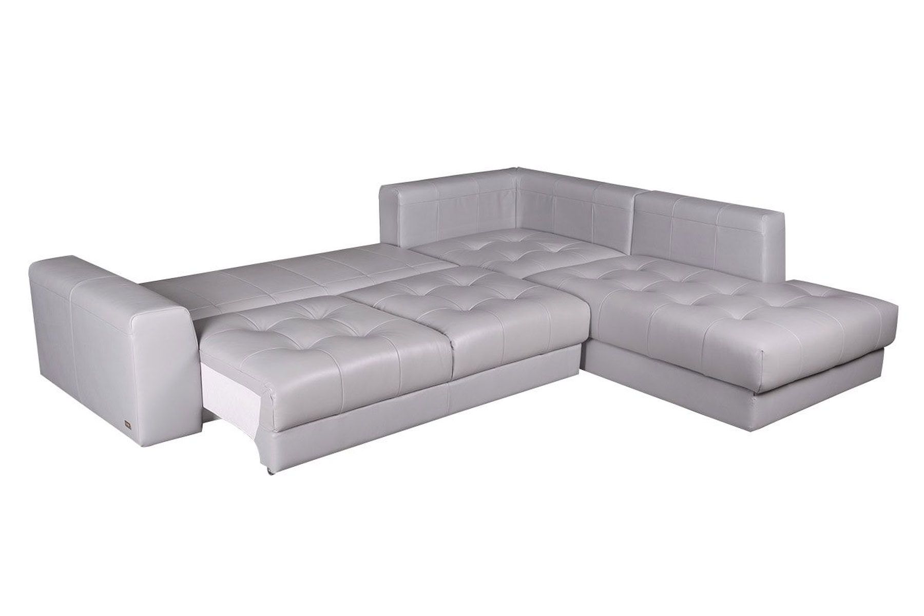 Модульный угловой диван-кровать Брайтон с оттоманкой