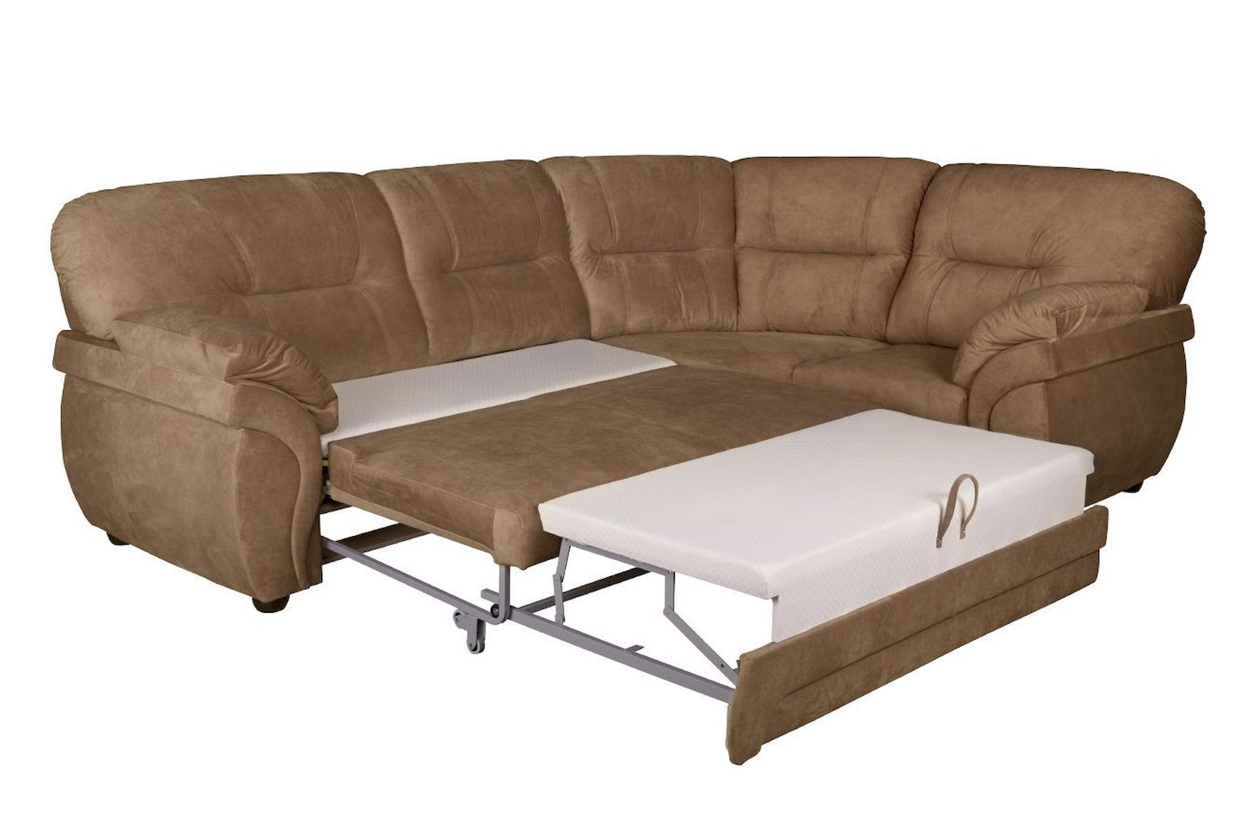 Угловой диван-кровать Бруклин с тумбой