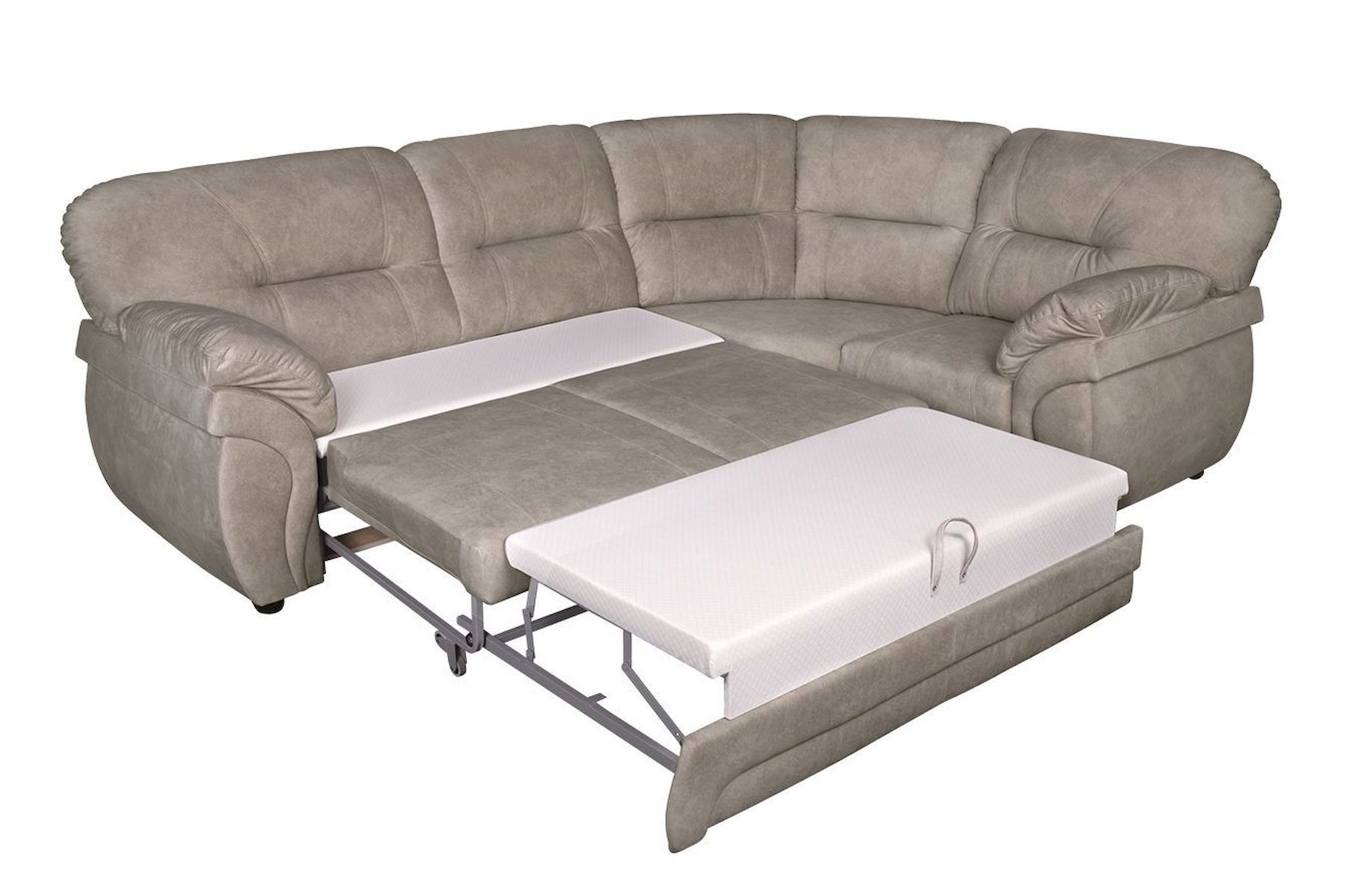 Угловой диван-кровать Бруклин с тумбой