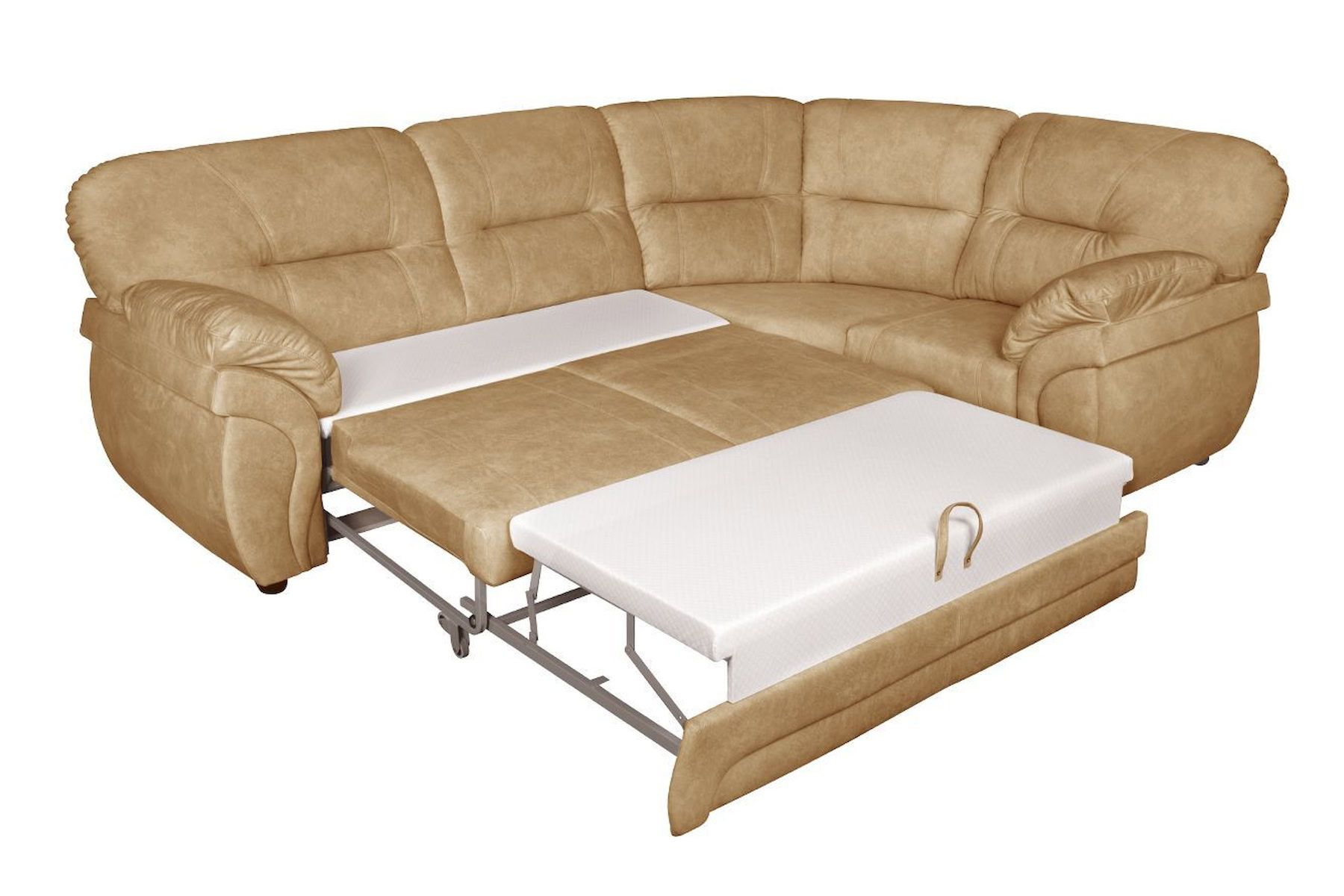 Угловой диван-кровать Бруклин с тумбой