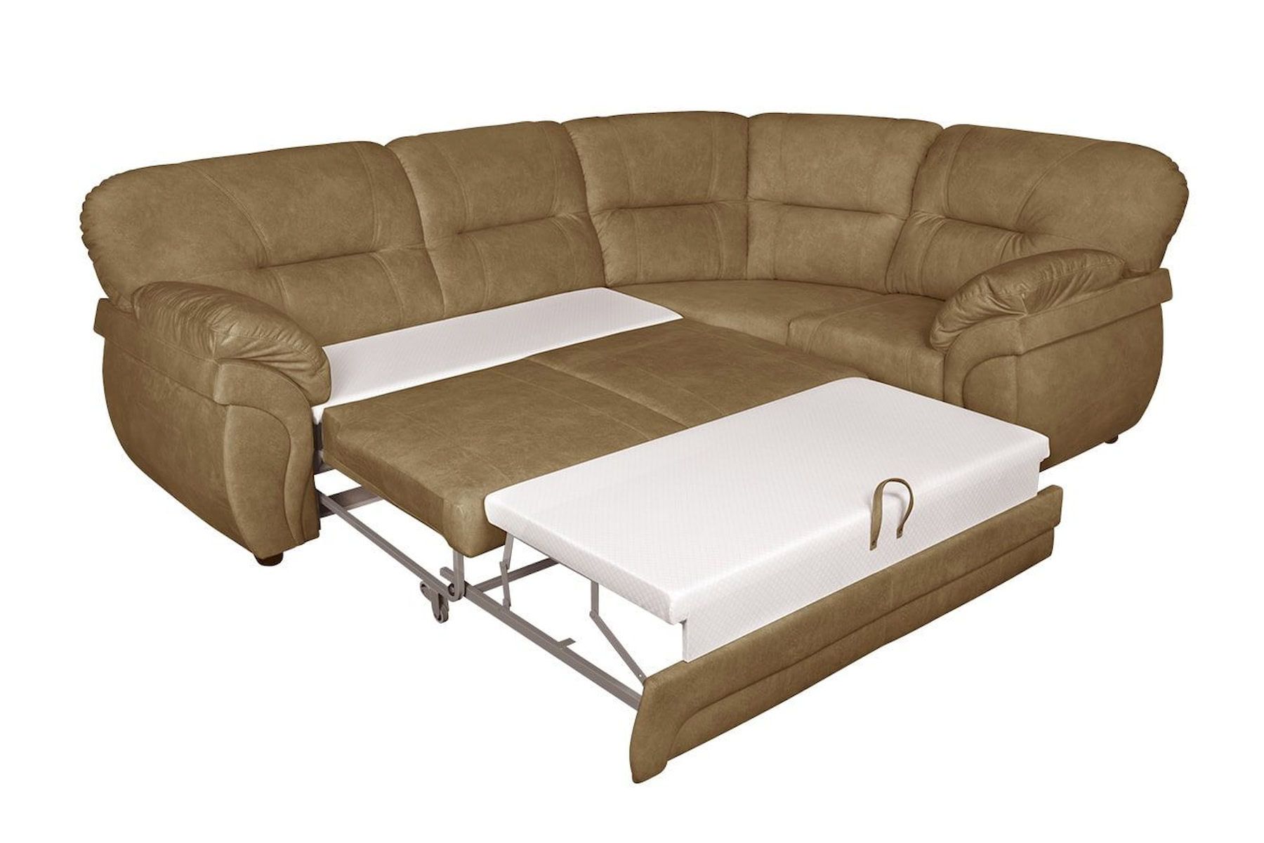 Угловой диван-кровать Бруклин с тумбой