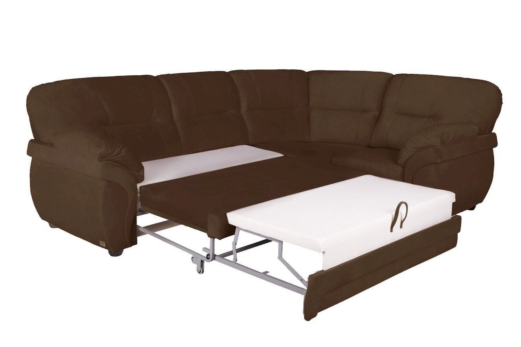 Угловой диван-кровать Бруклин с тумбой