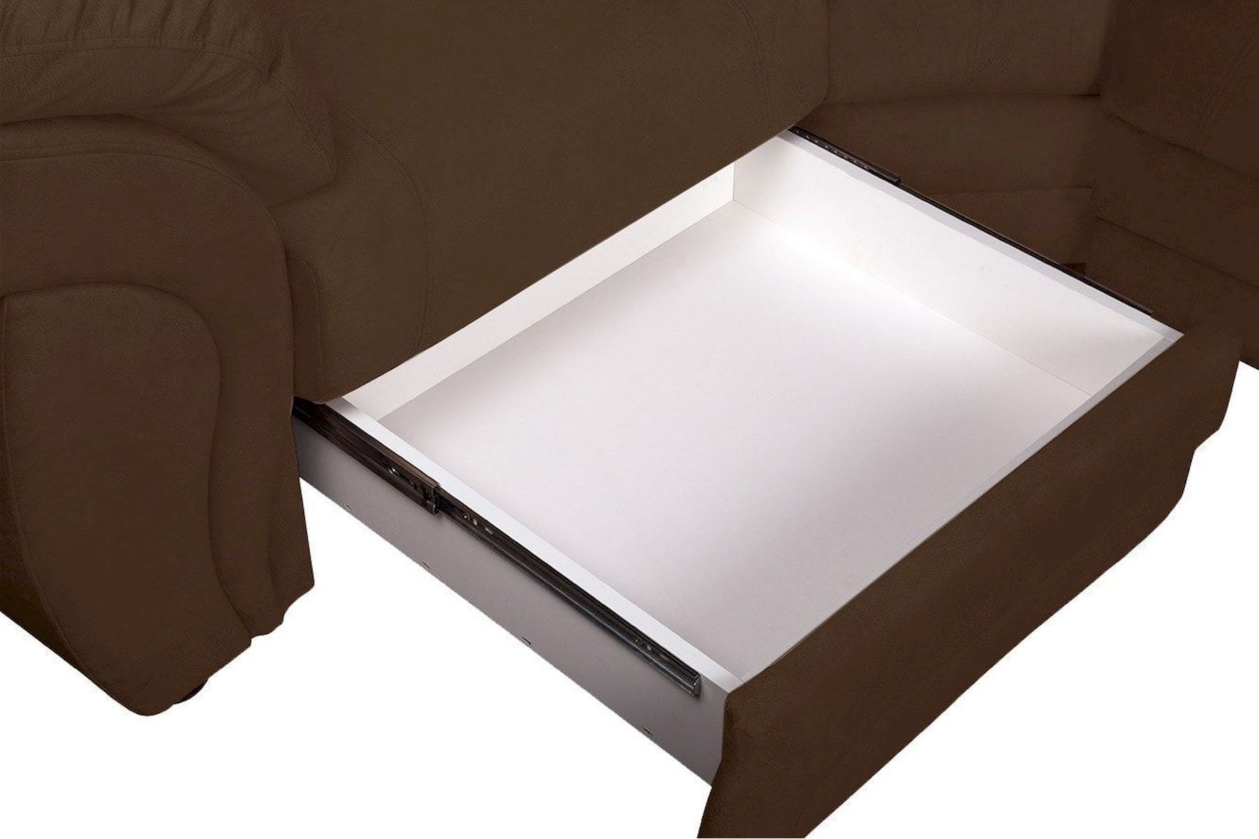 Угловой диван-кровать Бруклин с тумбой