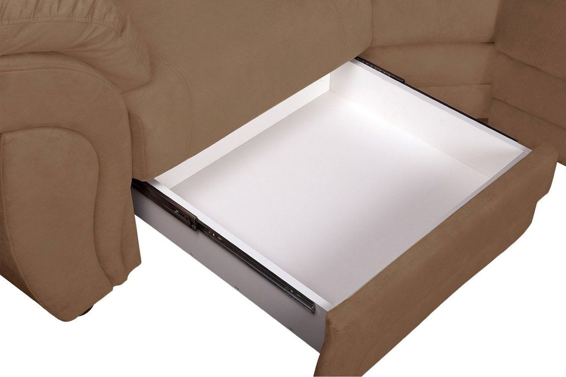 Угловой диван-кровать Бруклин с тумбой