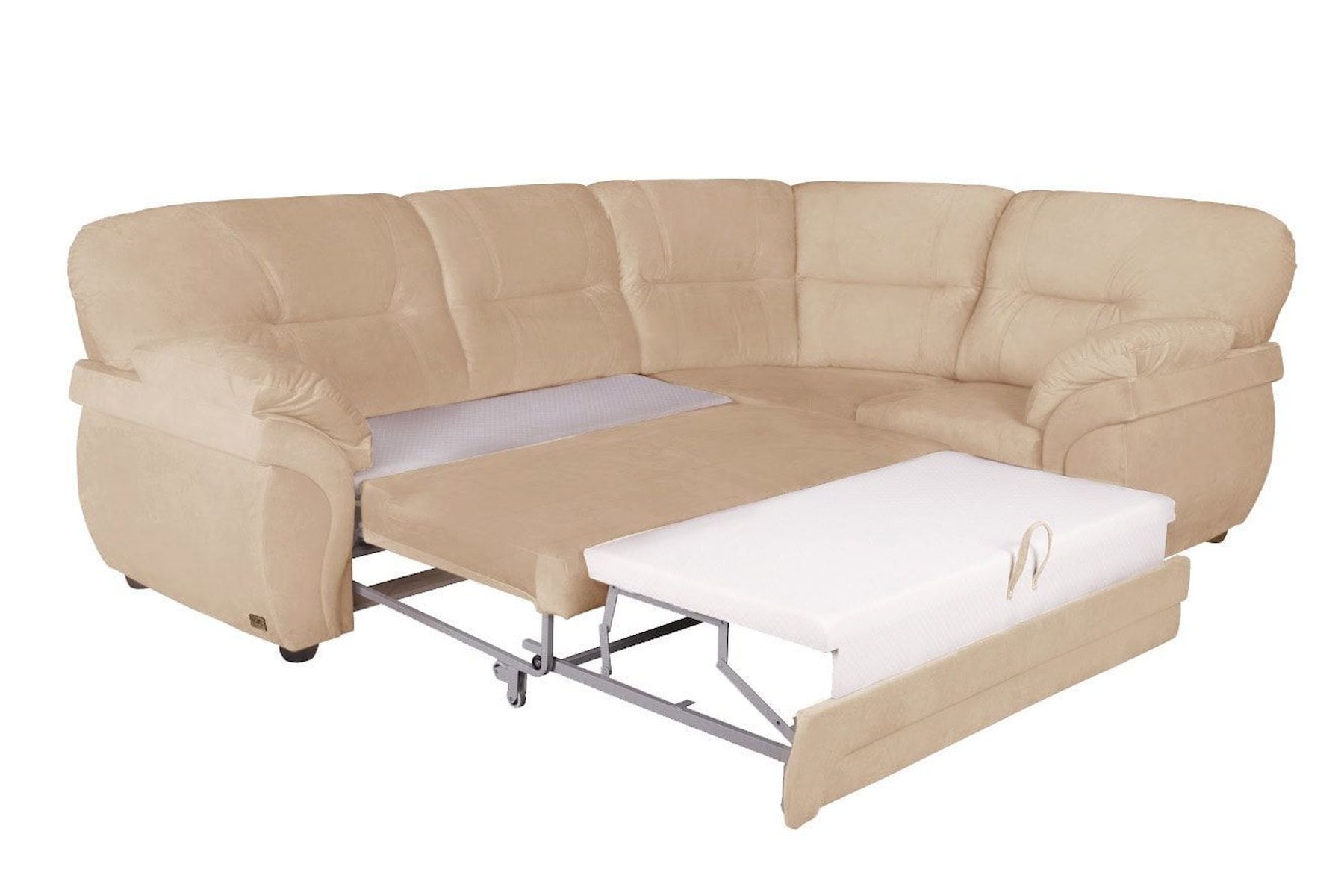 Угловой диван-кровать Бруклин с тумбой