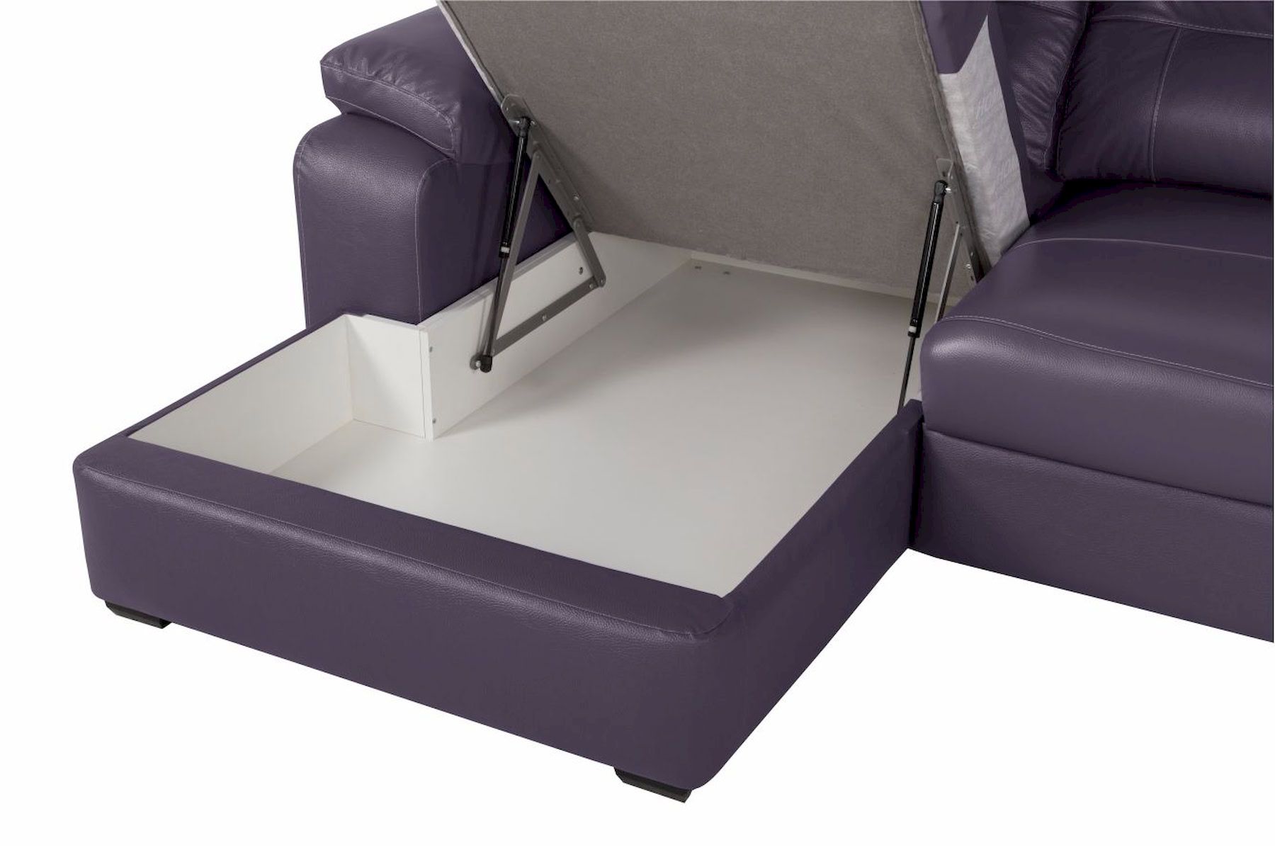 Модульный угловой диван-кровать Денвер с канапе 85