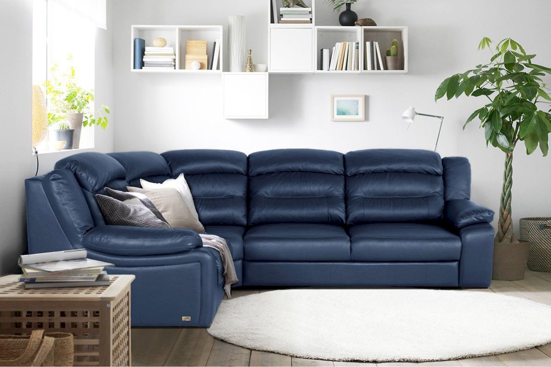 Модульный угловой диван-кровать Денвер с тумбой