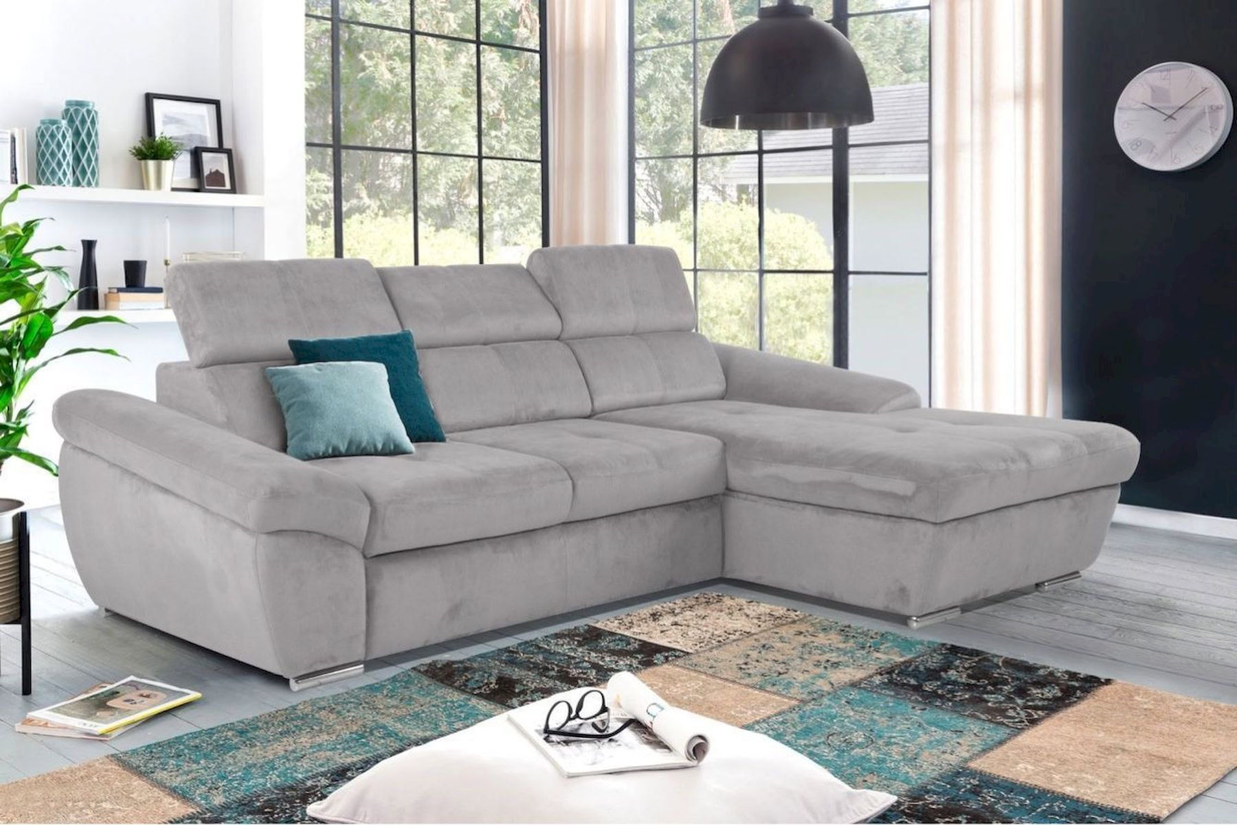 Угловой диван-кровать Капри с канапе 285