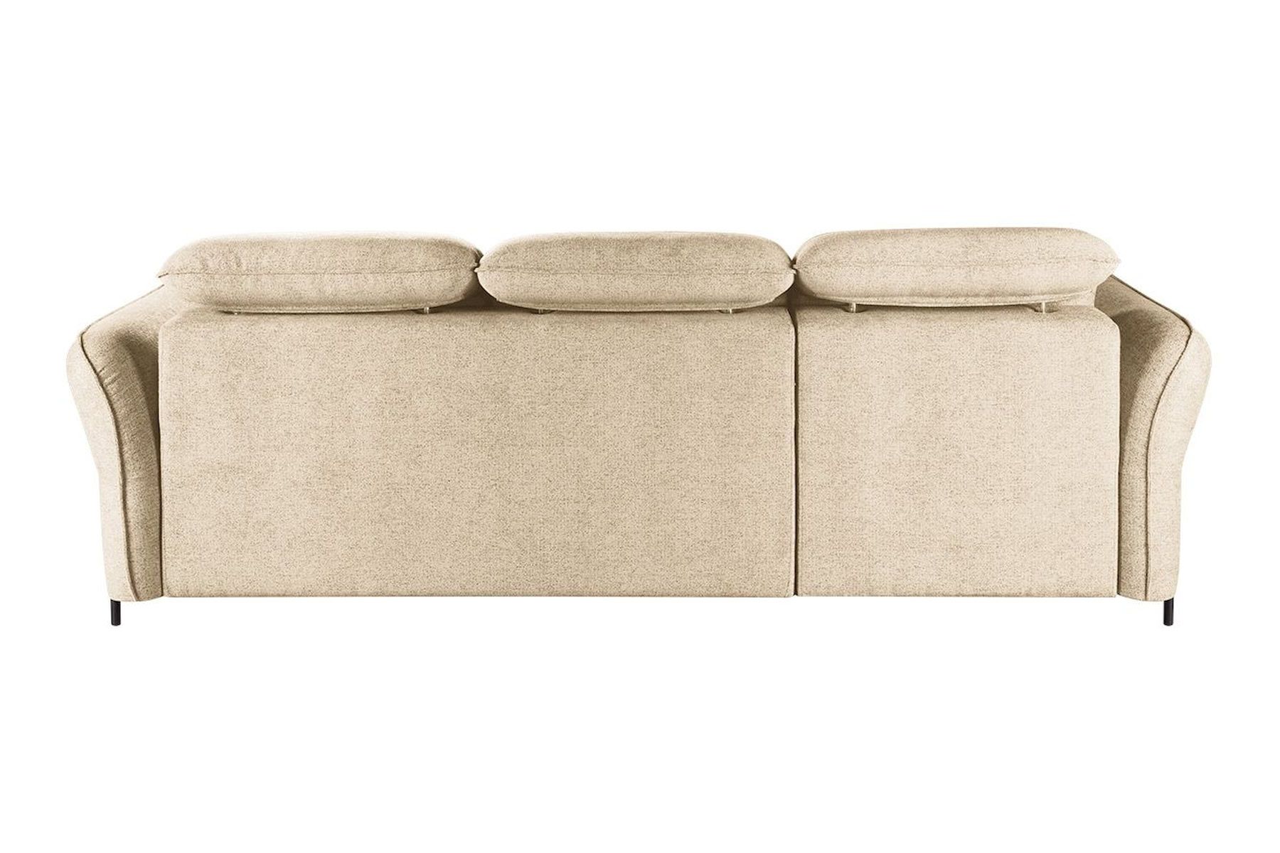 Модульный угловой диван-кровать Мишель с канапе Стандарт 75-21 округлый