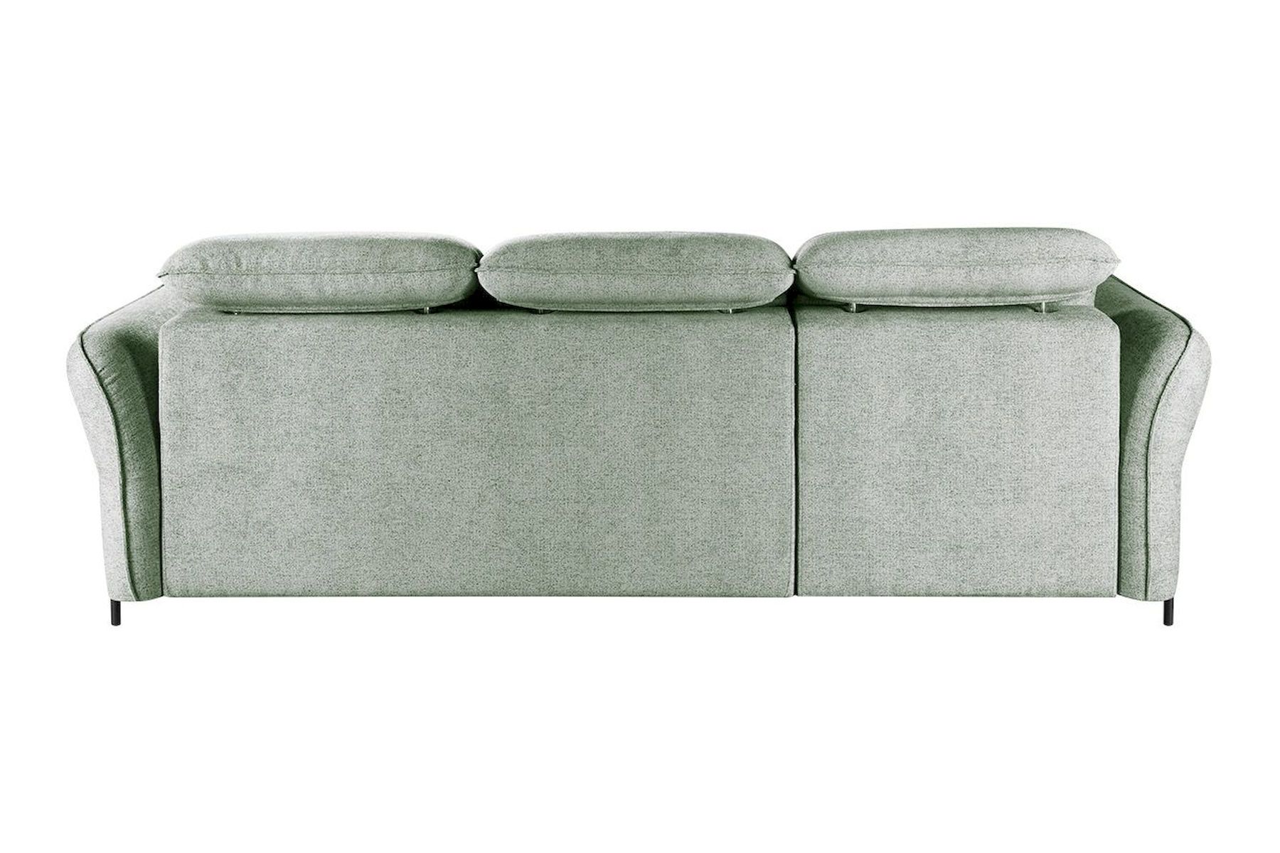 Модульный угловой диван-кровать Мишель с канапе Стандарт 75-21 округлый