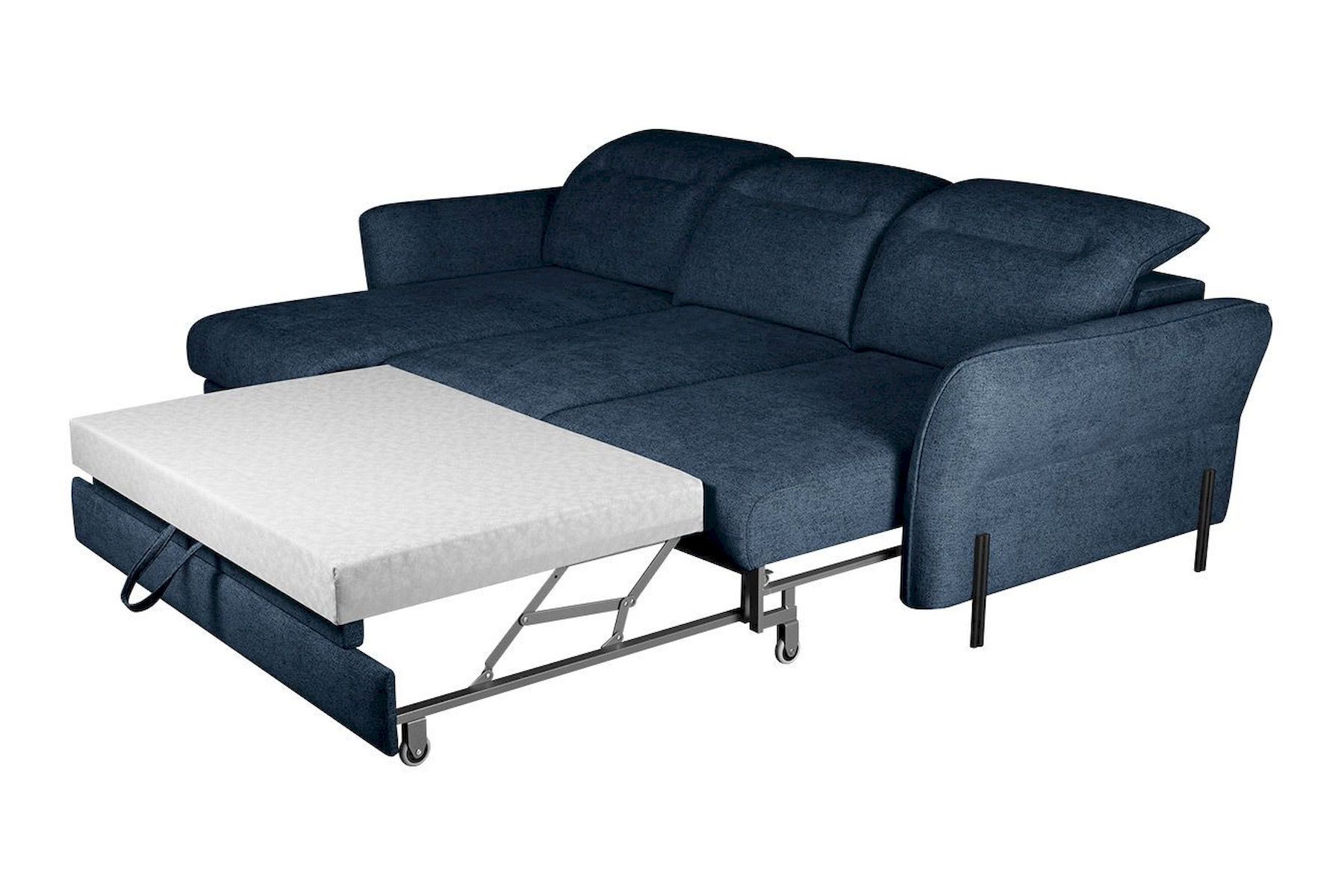 Модульный угловой диван-кровать Мишель с канапе Стандарт 75-21 округлый