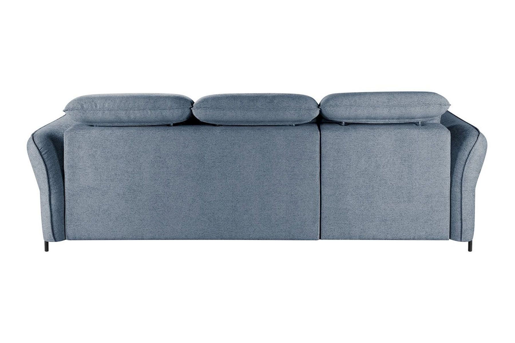 Модульный угловой диван-кровать Мишель с канапе Стандарт 75-21 округлый