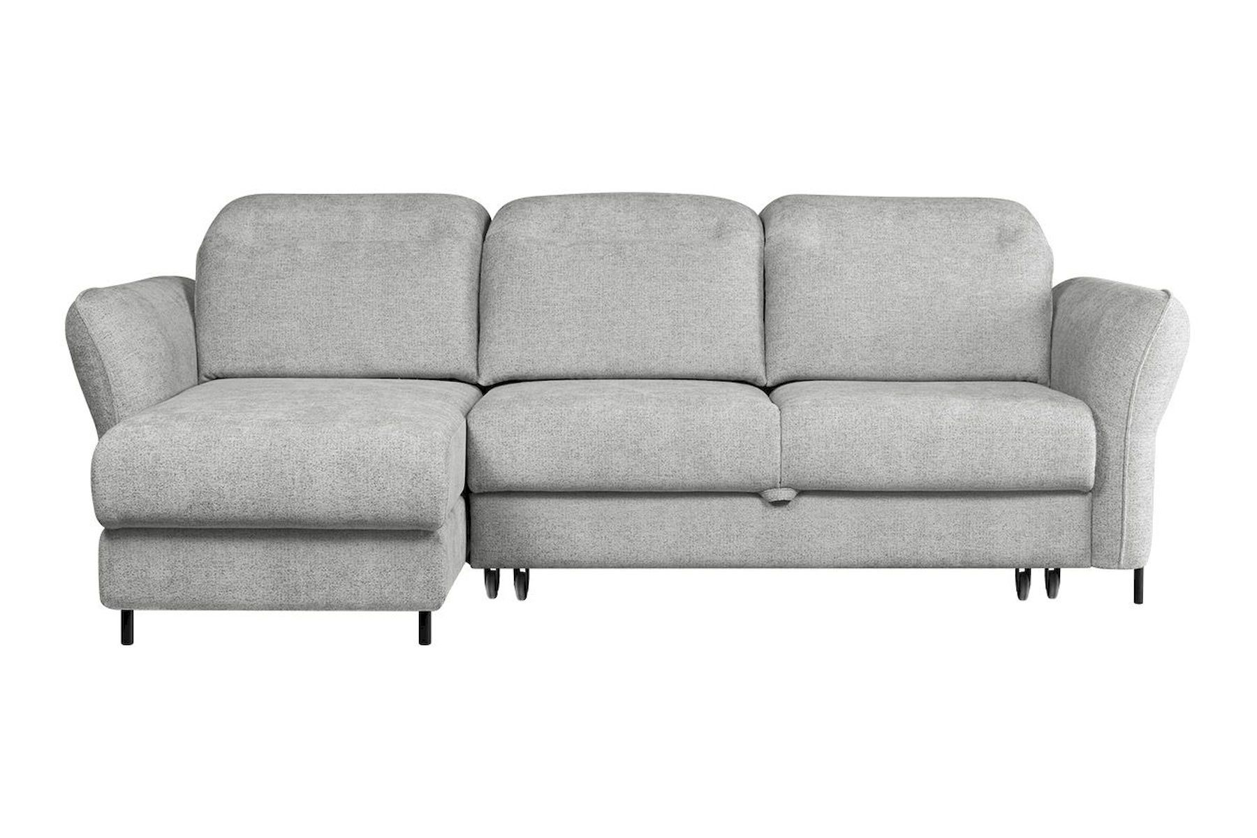 Модульный угловой диван-кровать Мишель с канапе Стандарт 75-21 округлый