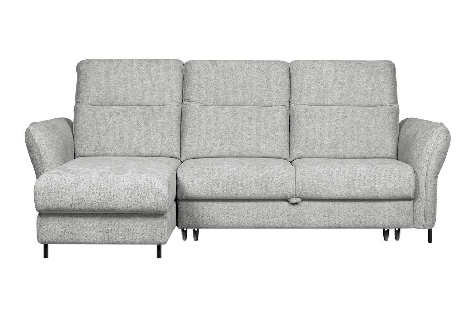 Модульный угловой диван-кровать Мишель с канапе Стандарт 75-21 округлый