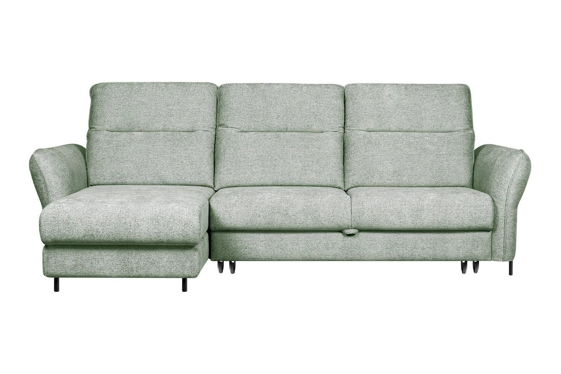 Модульный угловой диван-кровать Мишель с канапе Стандарт 85-21 округлый