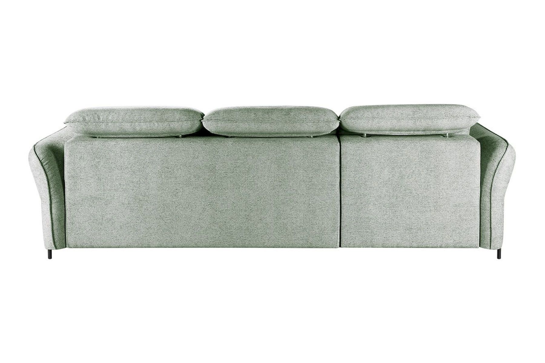 Модульный угловой диван-кровать Мишель с канапе Стандарт 85-21 округлый