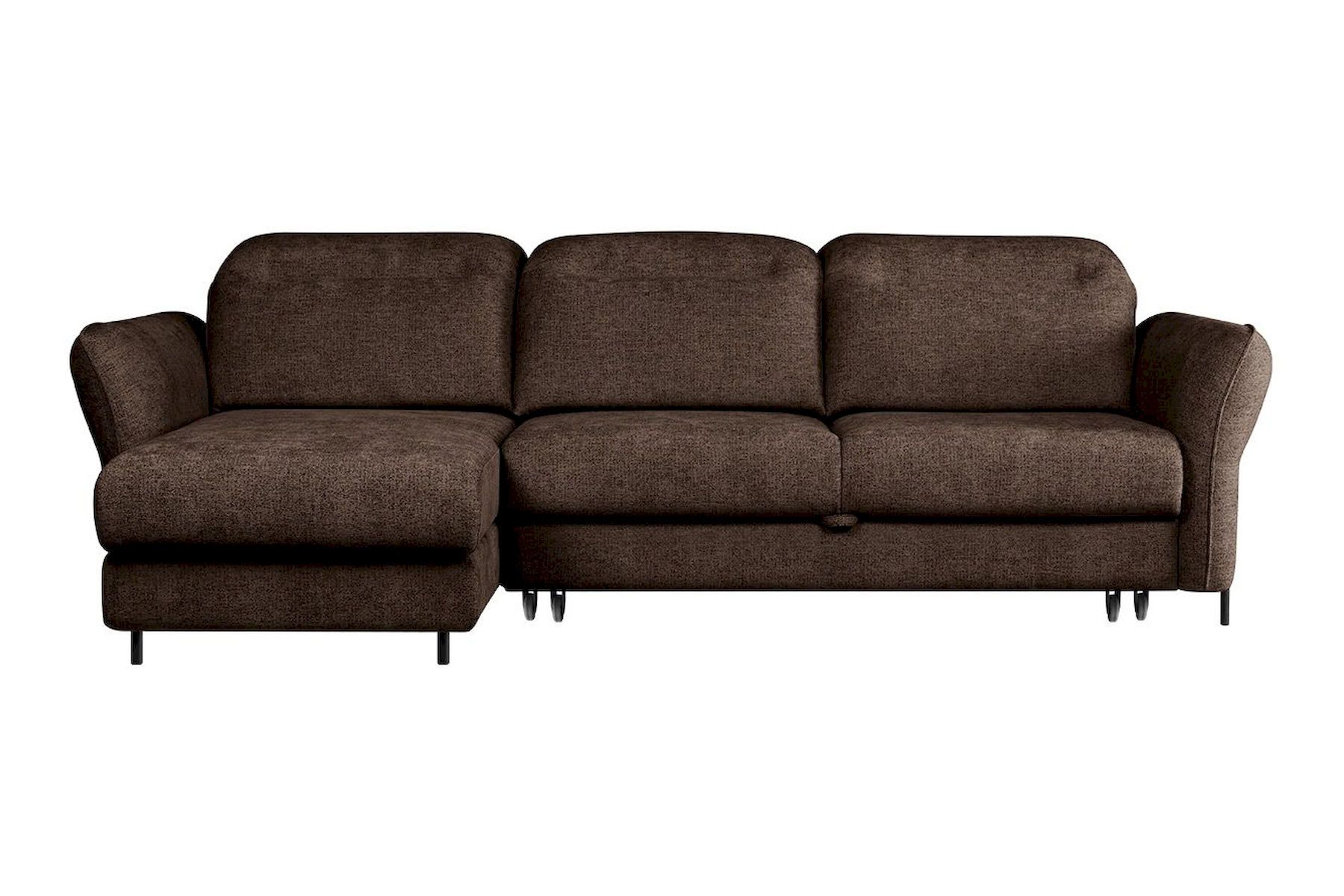 Модульный угловой диван-кровать Мишель с канапе Стандарт 85-21 округлый