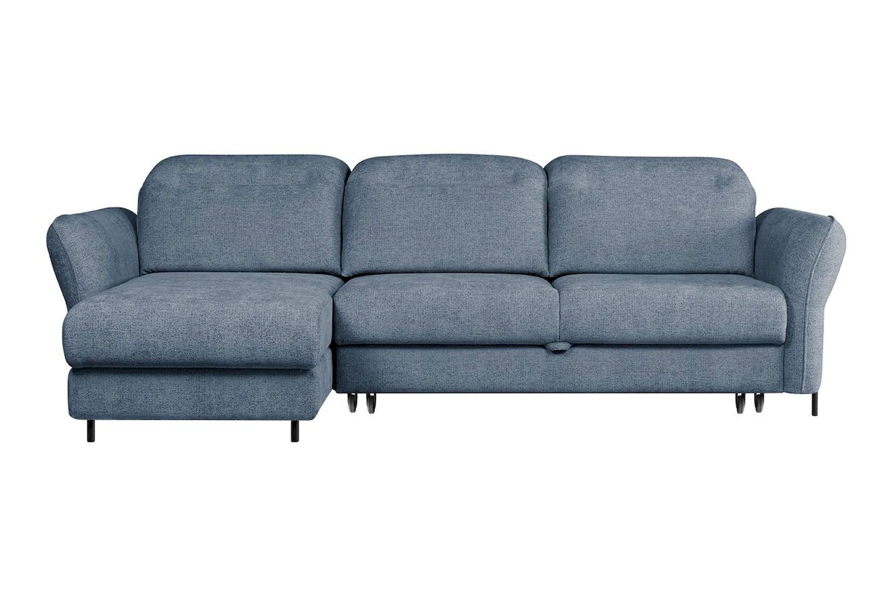 Модульный угловой диван-кровать Мишель с канапе Стандарт 85-21 округлый