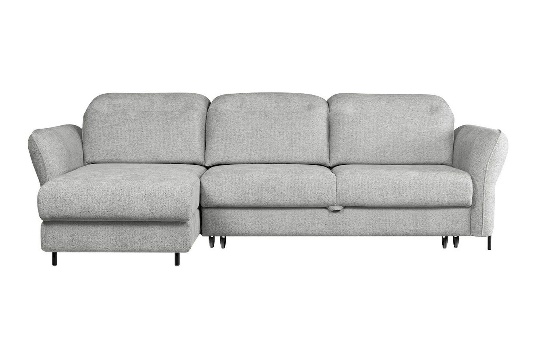 Модульный угловой диван-кровать Мишель с канапе Стандарт 85-21 округлый