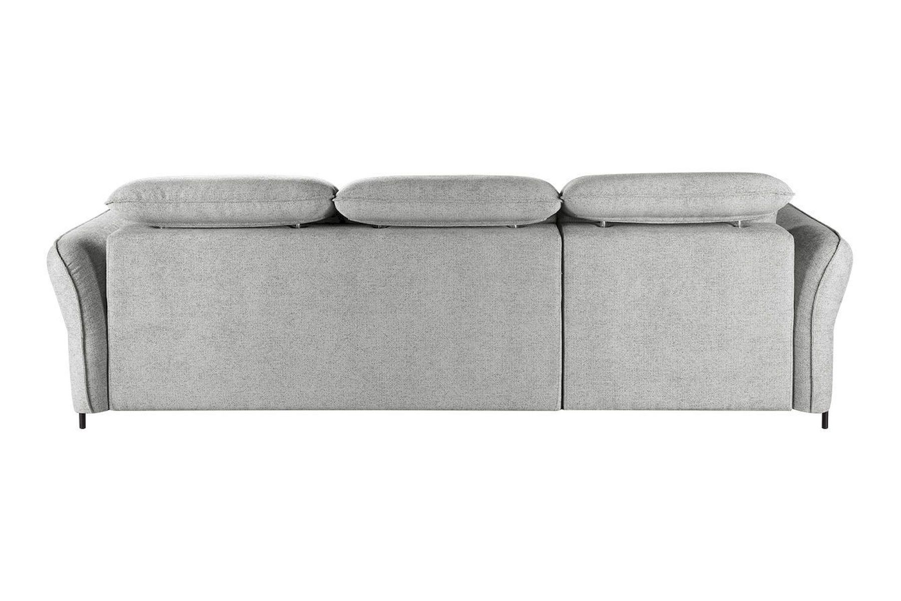 Модульный угловой диван-кровать Мишель с канапе Стандарт 85-21 округлый