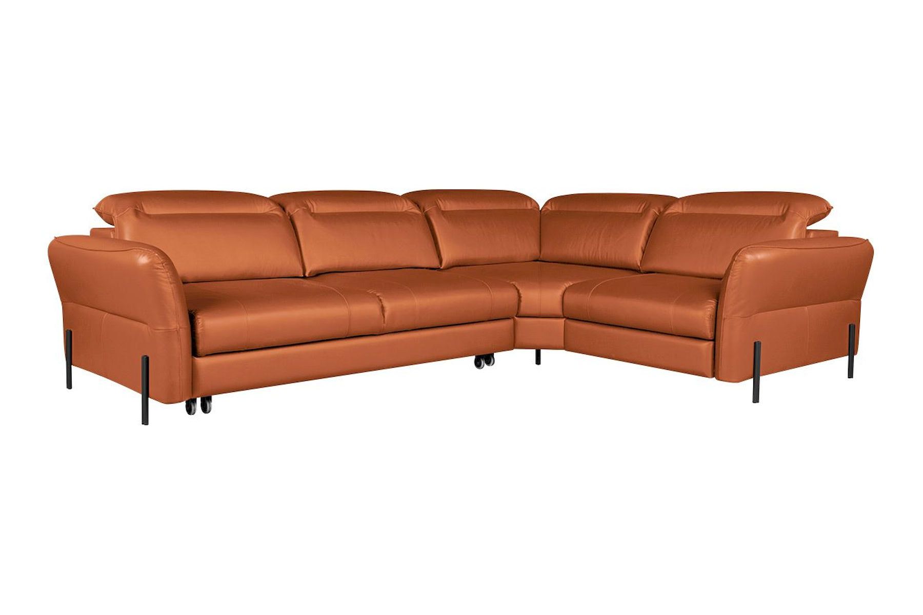 Модульный угловой диван-кровать Мишель с тумбой Стандарт 85-21 прямоугольный