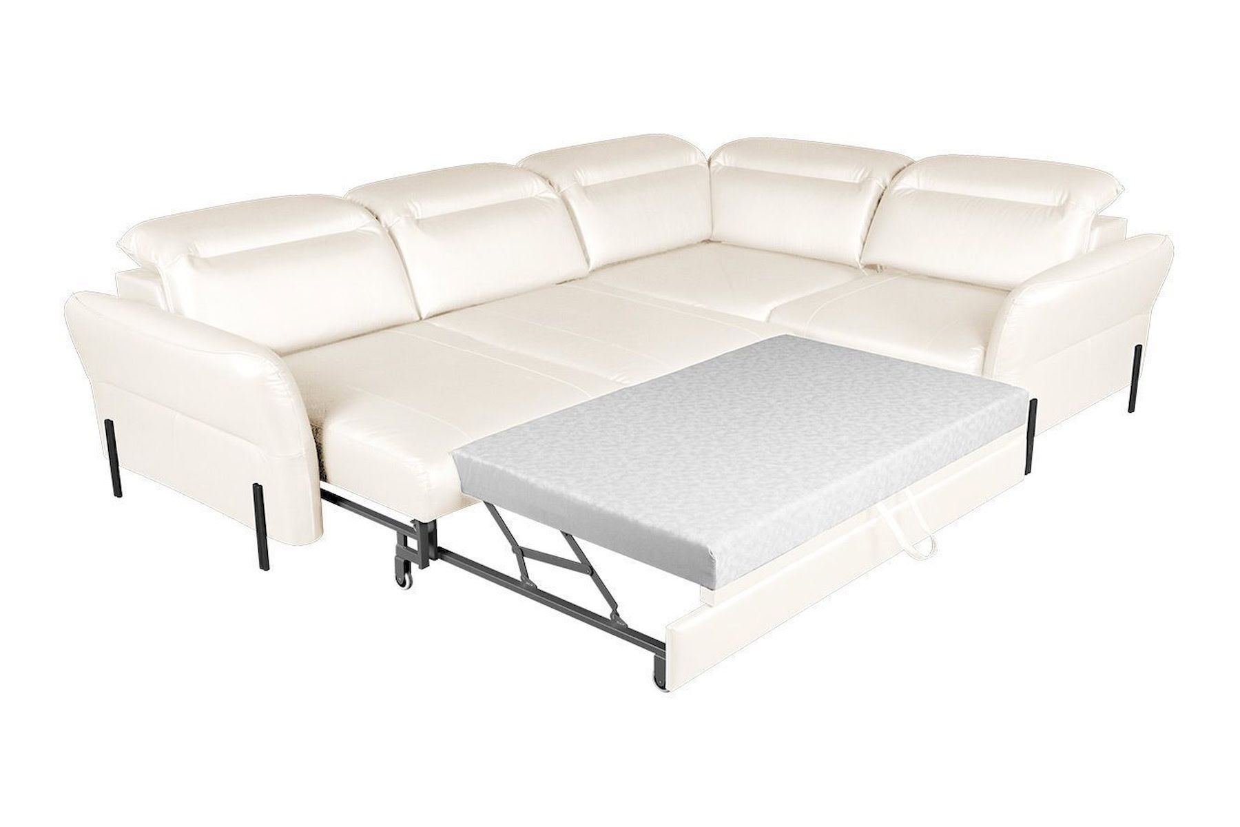 Модульный угловой диван-кровать Мишель с тумбой Стандарт 85-21 прямоугольный