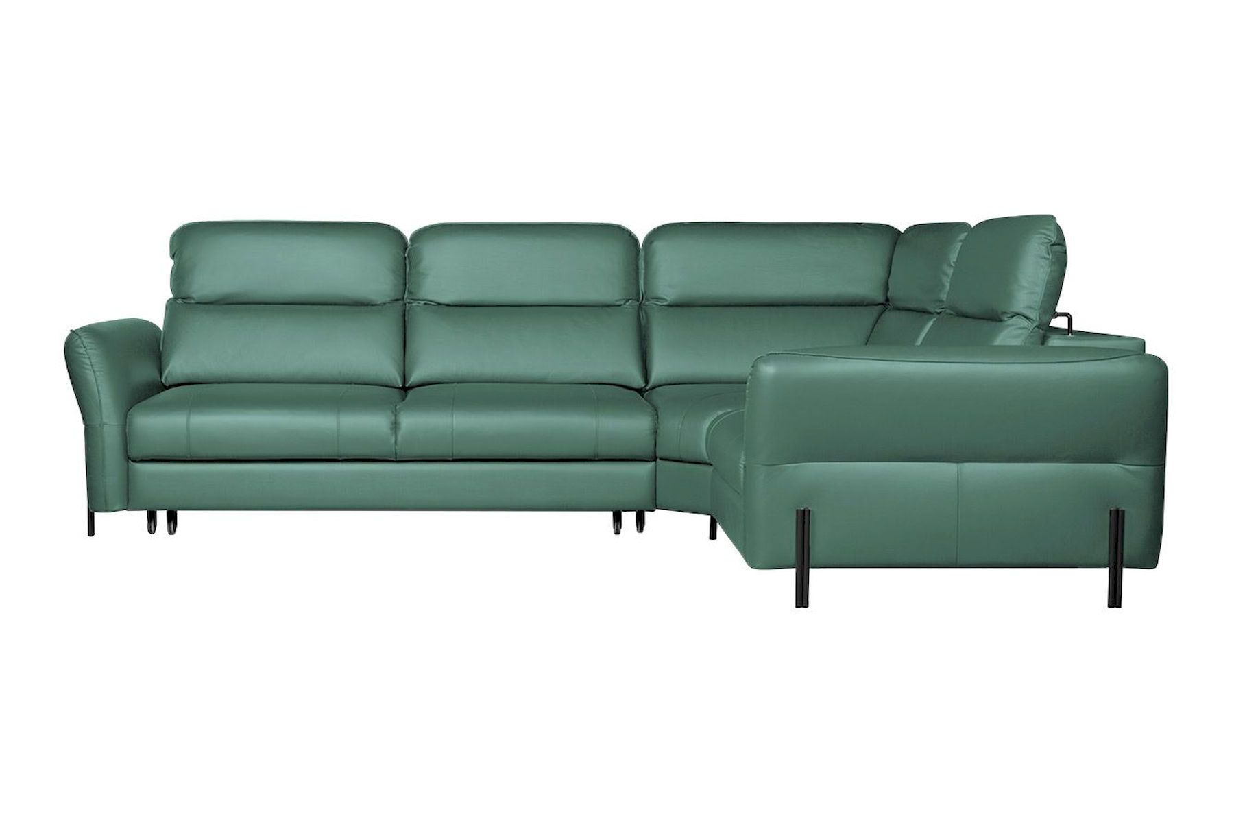 Модульный угловой диван-кровать Мишель с тумбой Стандарт 85-21 прямоугольный