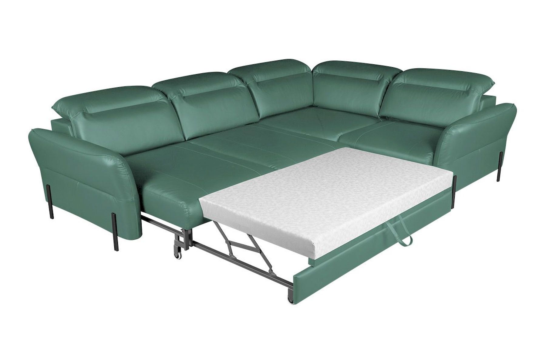 Модульный угловой диван-кровать Мишель с тумбой Стандарт 85-21 прямоугольный