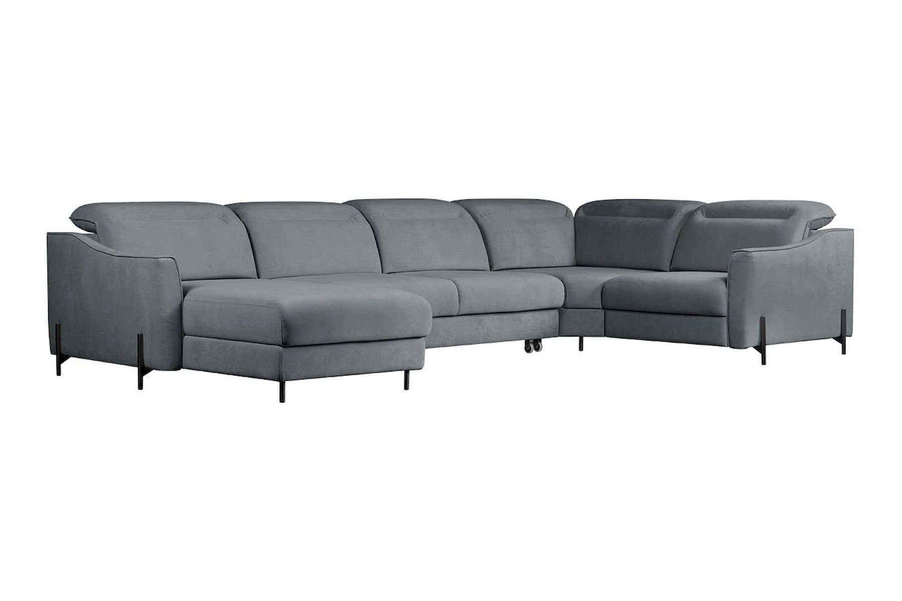 Модульный угловой диван-кровать Мишель угол с тумбой Стандарт 85-13 прямоугольный