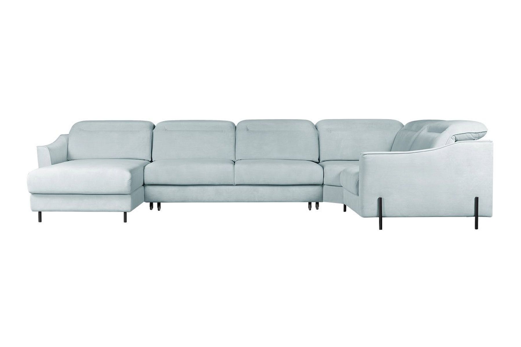 Модульный угловой диван-кровать Мишель угол с тумбой Стандарт 85-13 прямоугольный