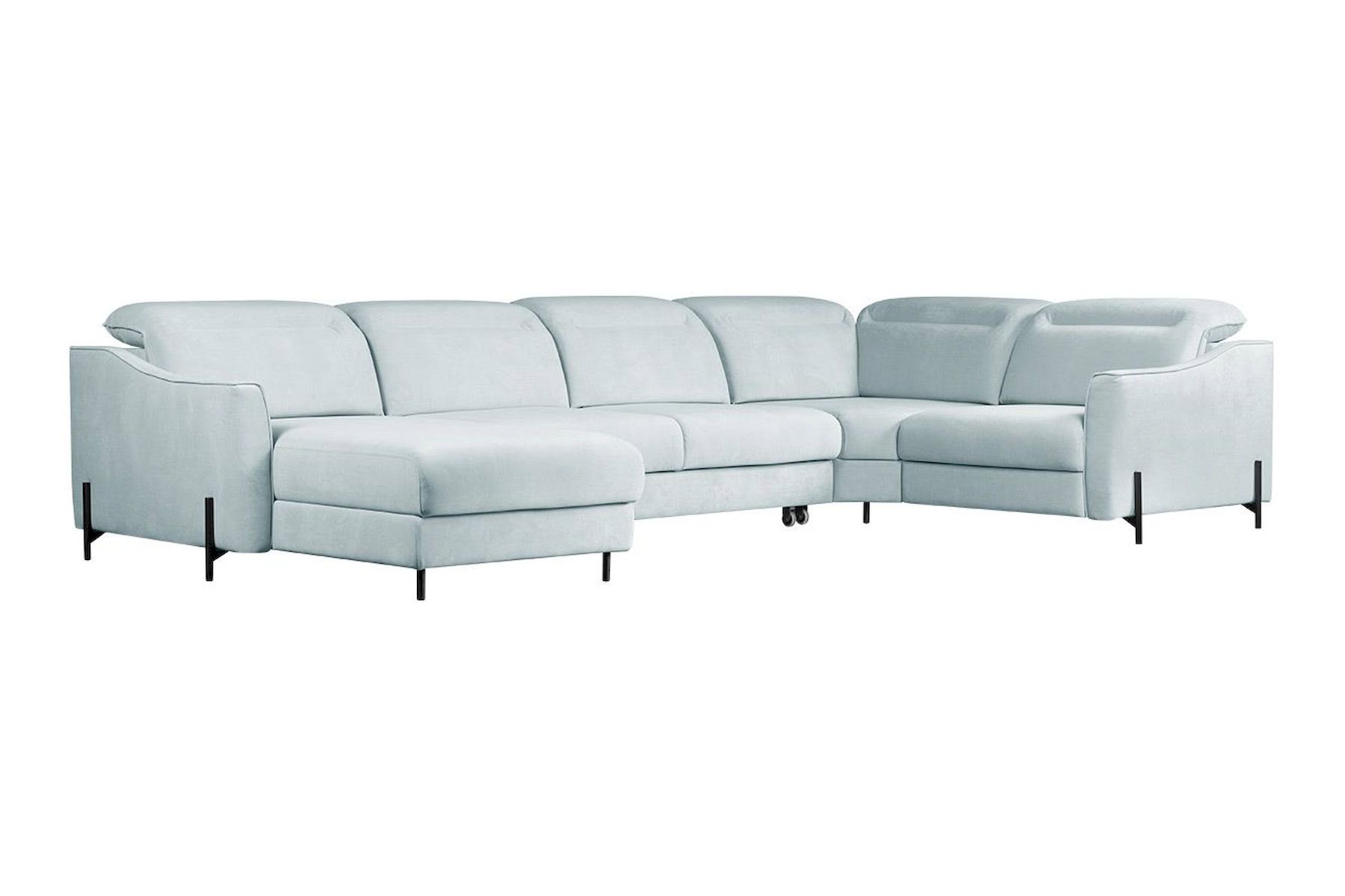 Модульный угловой диван-кровать Мишель угол с тумбой Стандарт 85-13 прямоугольный