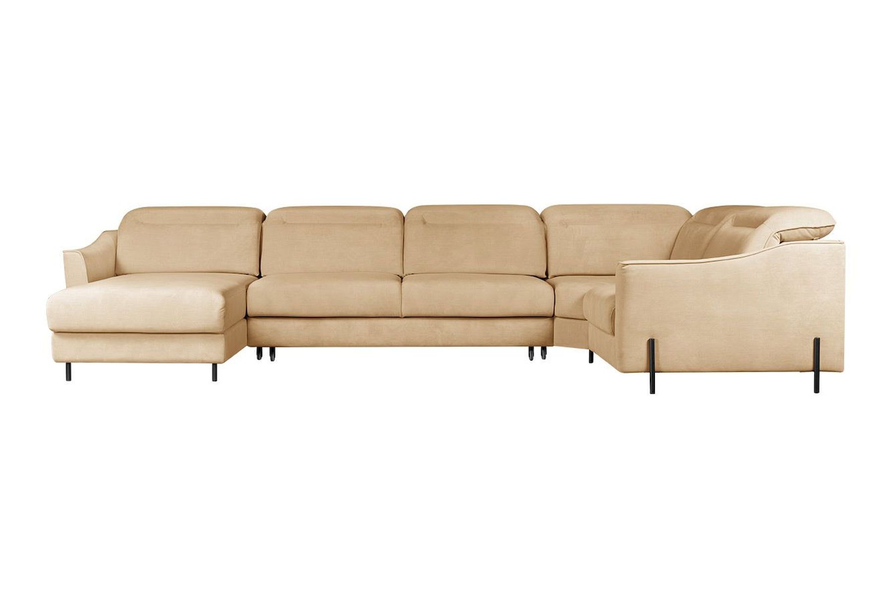 Модульный угловой диван-кровать Мишель угол с тумбой Стандарт 85-13 прямоугольный