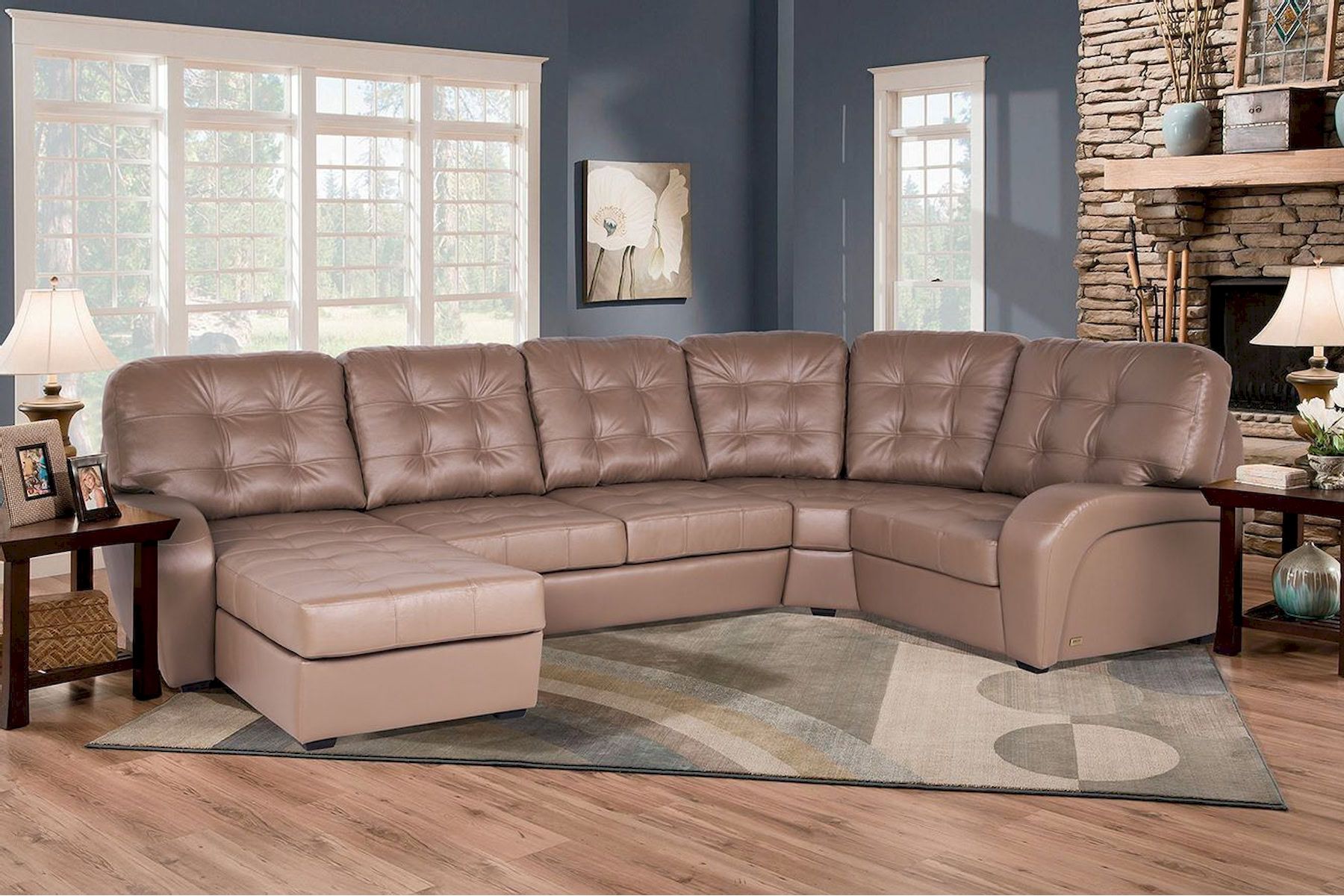 Модульный угловой диван-кровать Монреаль угол с тумбой