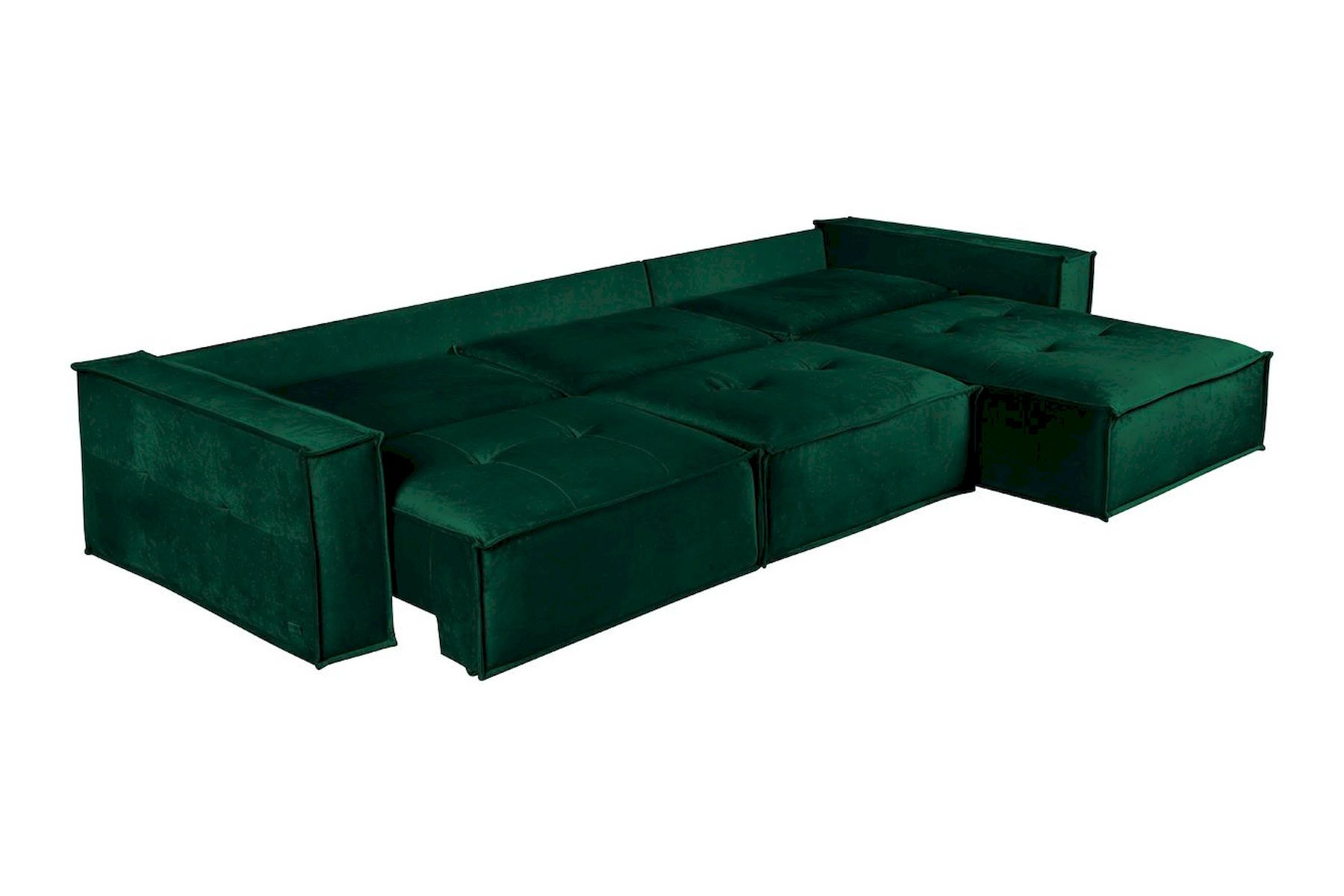 Модульный угловой диван-кровать Мюнхен с канапе 100-25