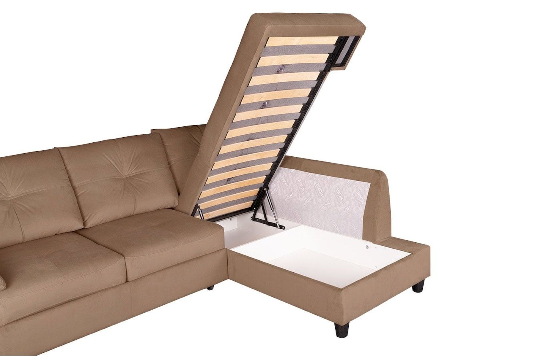 Угловой диван-кровать Николь с канапе