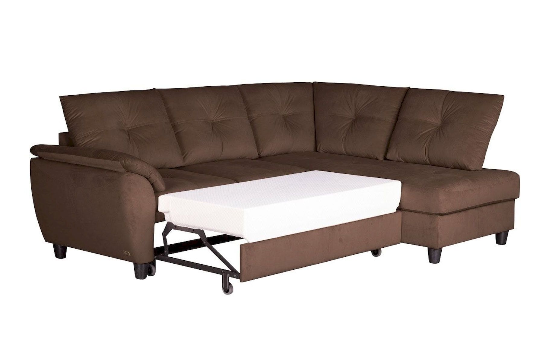 Угловой диван-кровать Николь с канапе