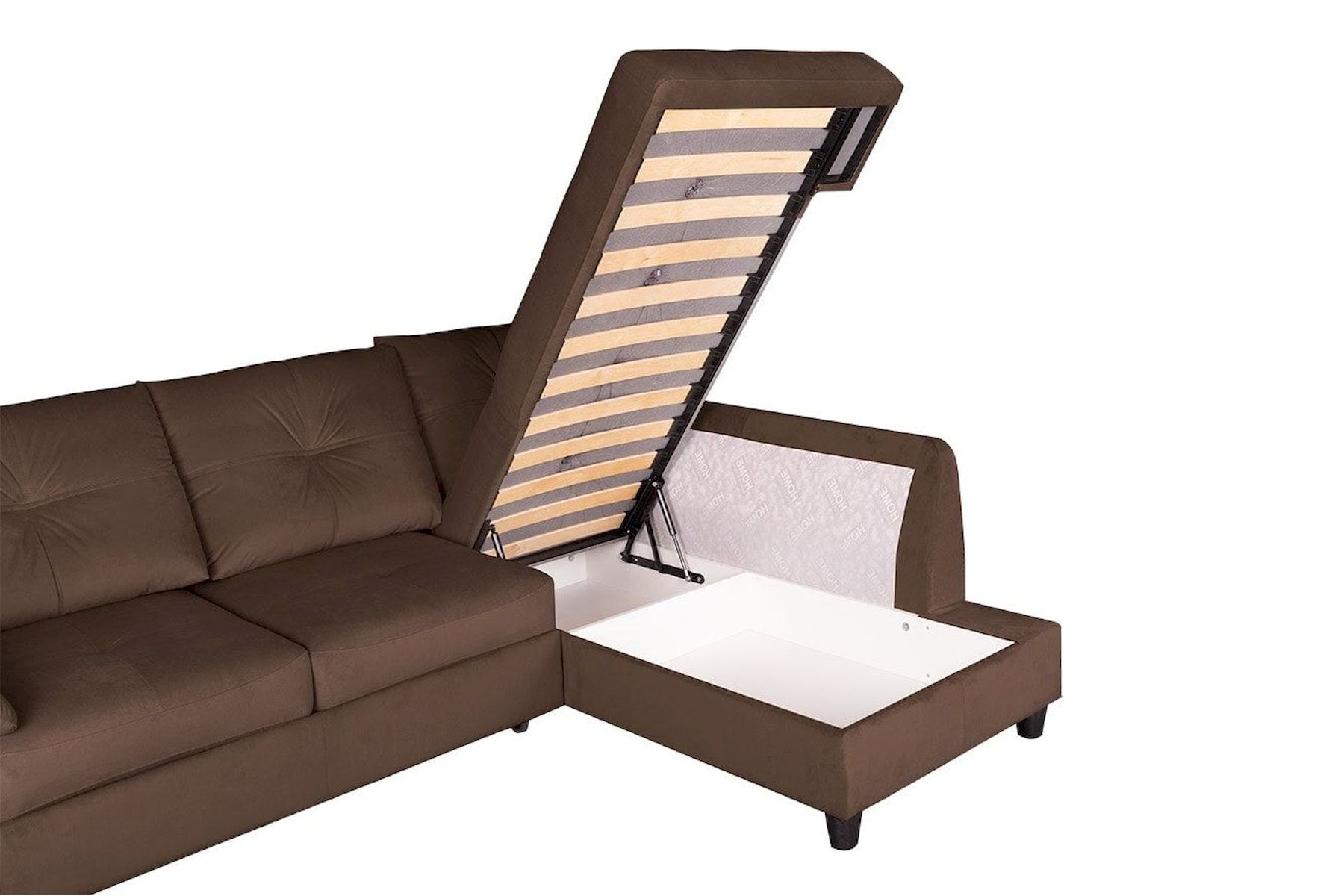 Угловой диван-кровать Николь с канапе